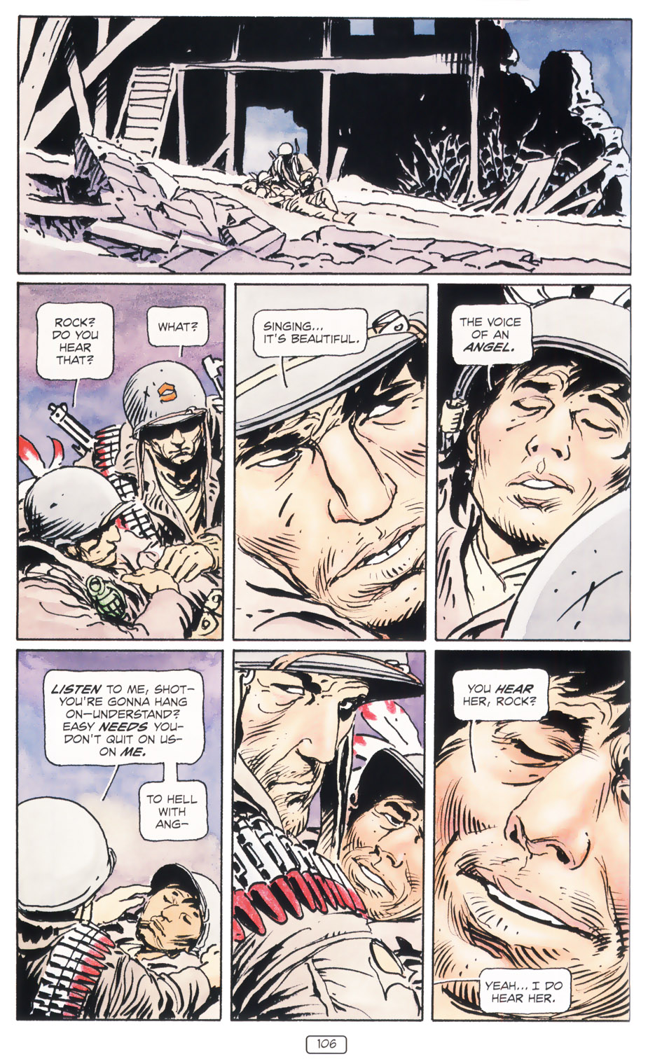 Read online Sgt. Rock: Between Hell & A Hard Place comic -  Issue # TPB - 112