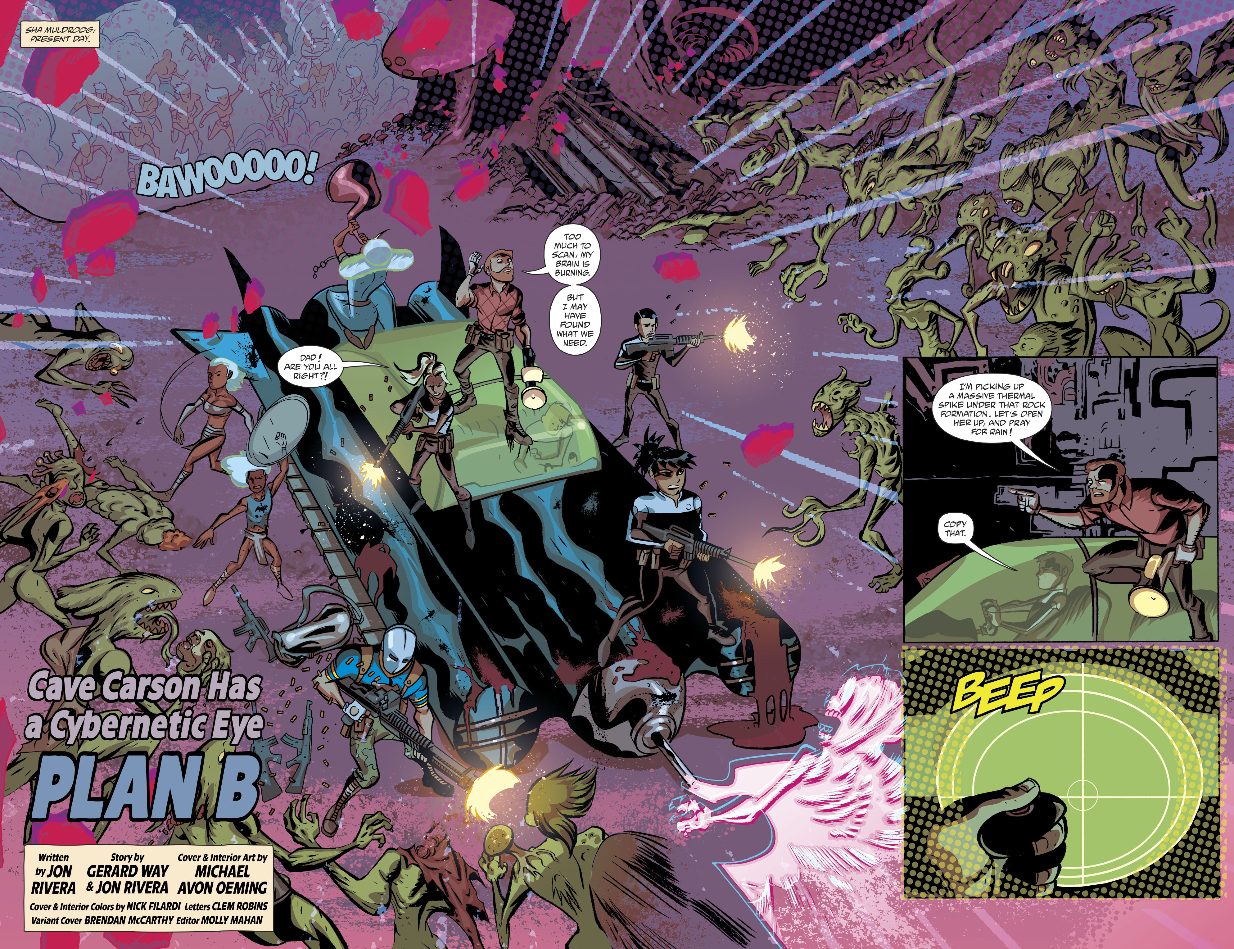 Read online Cave Carson Has a Cybernetic Eye comic -  Issue #6 - 7