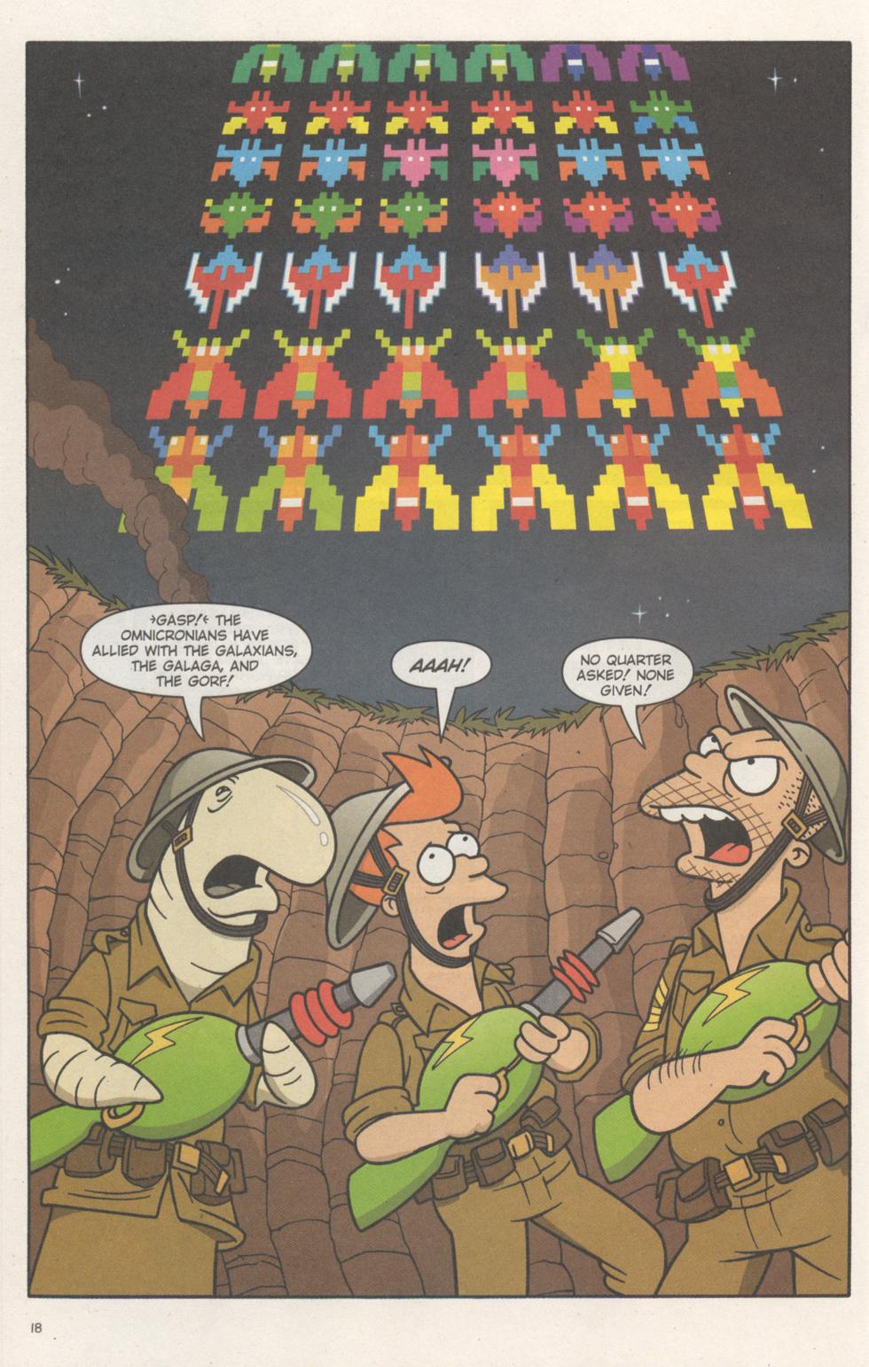 Read online Futurama Comics comic -  Issue #18 - 19