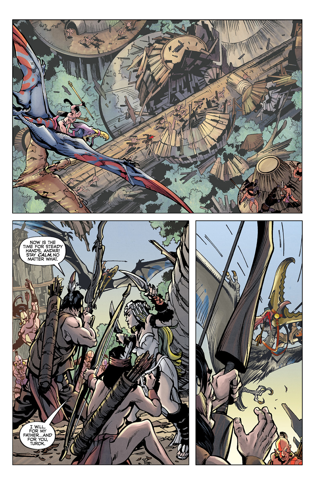 Read online Turok, Son of Stone (2010) comic -  Issue #2 - 23
