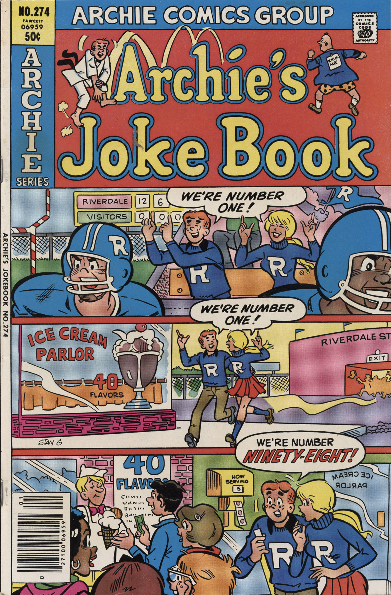 Read online Archie's Joke Book Magazine comic -  Issue #274 - 1