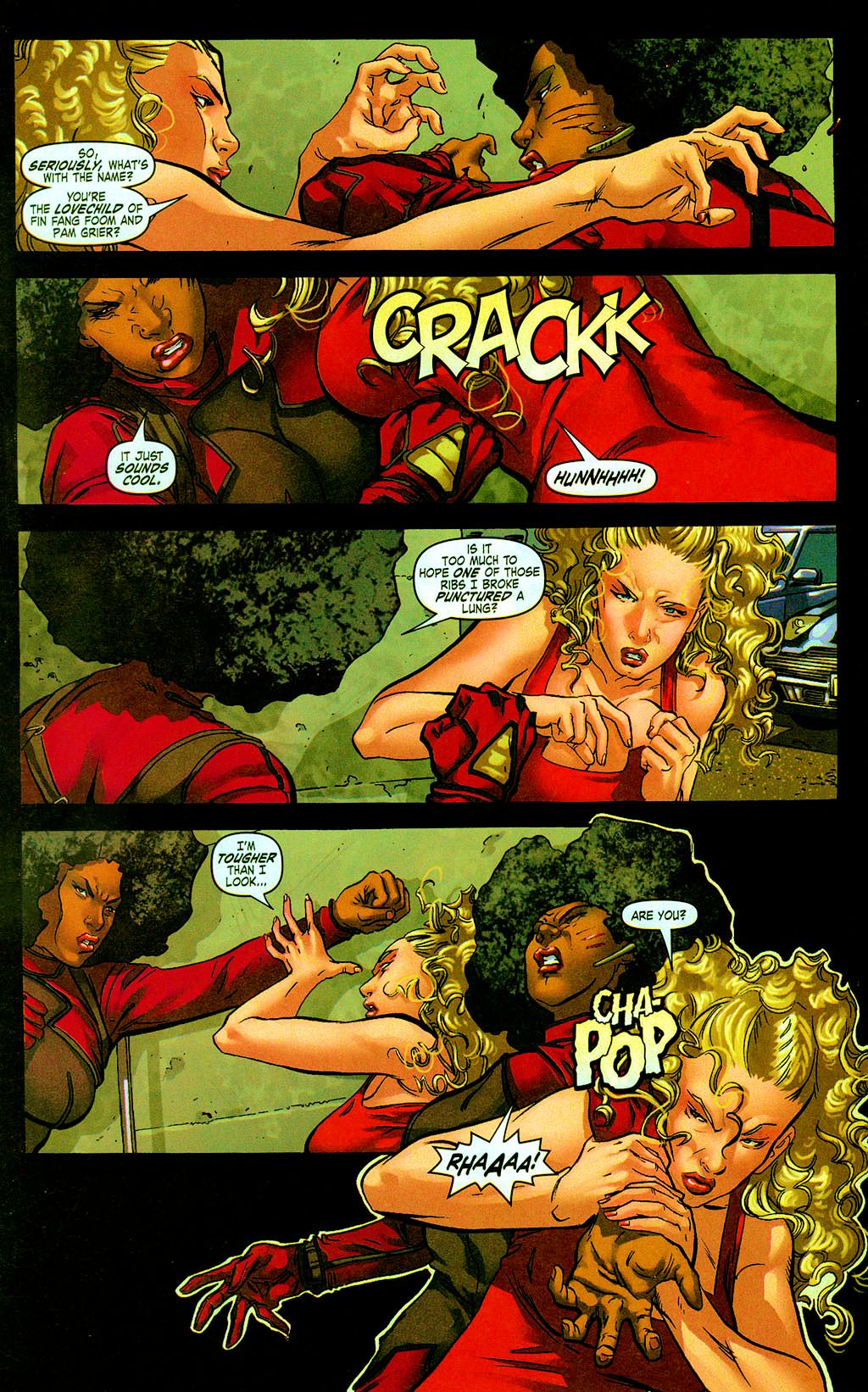 Read online Daughters of the Dragon comic -  Issue #6 - 11