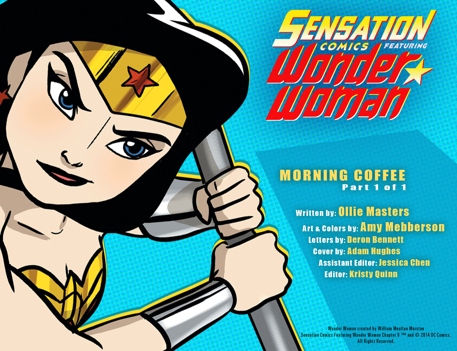 Read online Sensation Comics Featuring Wonder Woman comic -  Issue #9 - 2