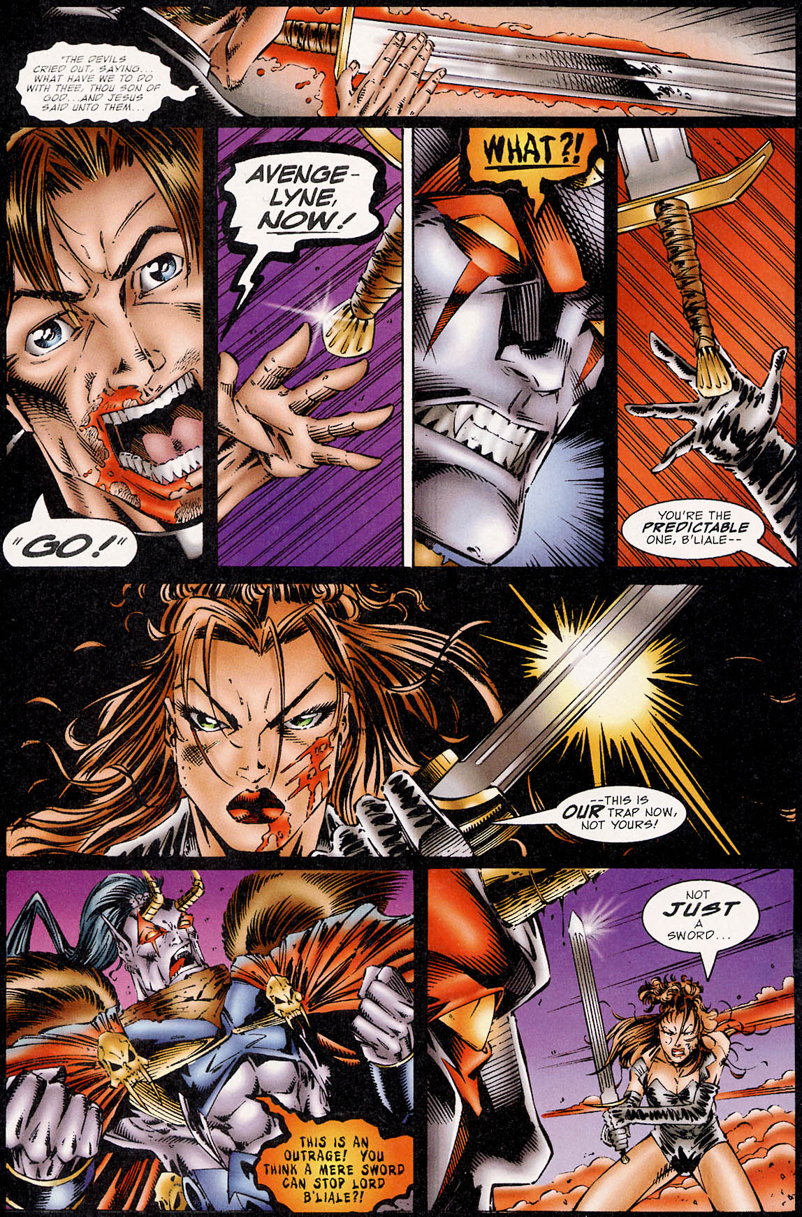 Read online Avengelyne (1995) comic -  Issue #3 - 20