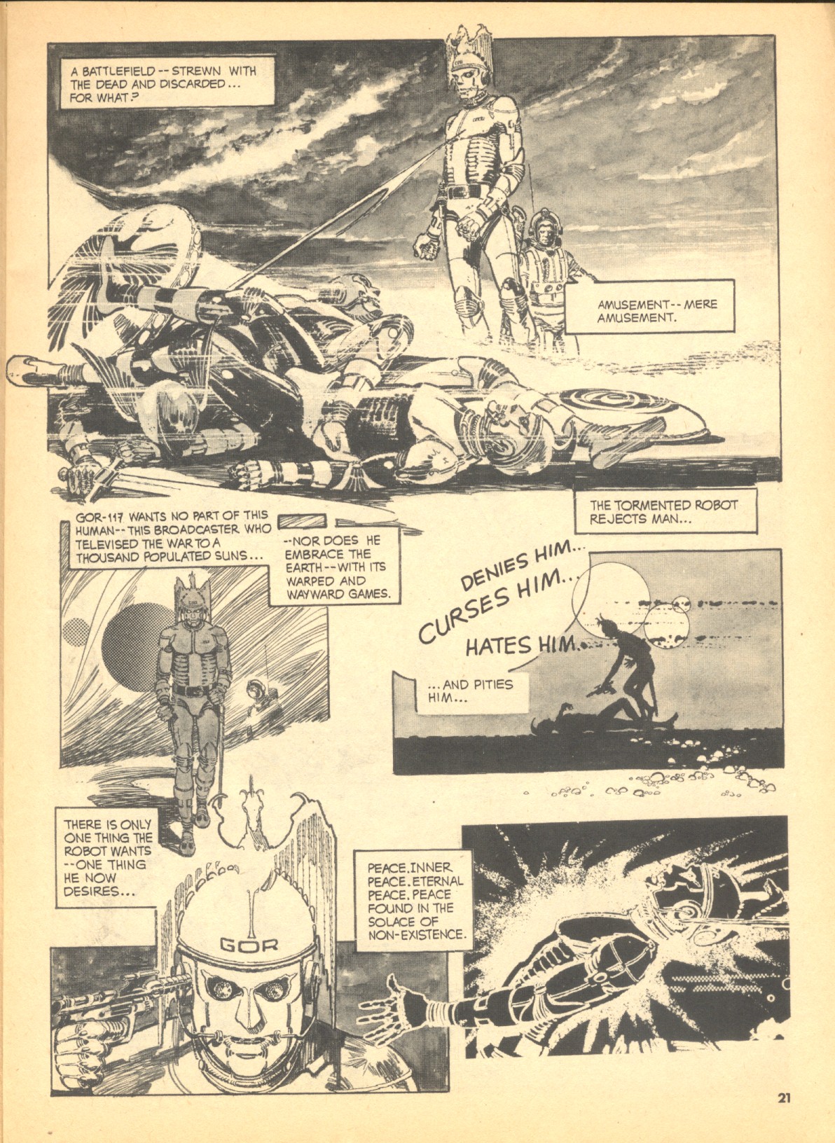 Read online Creepy (1964) comic -  Issue #51 - 21