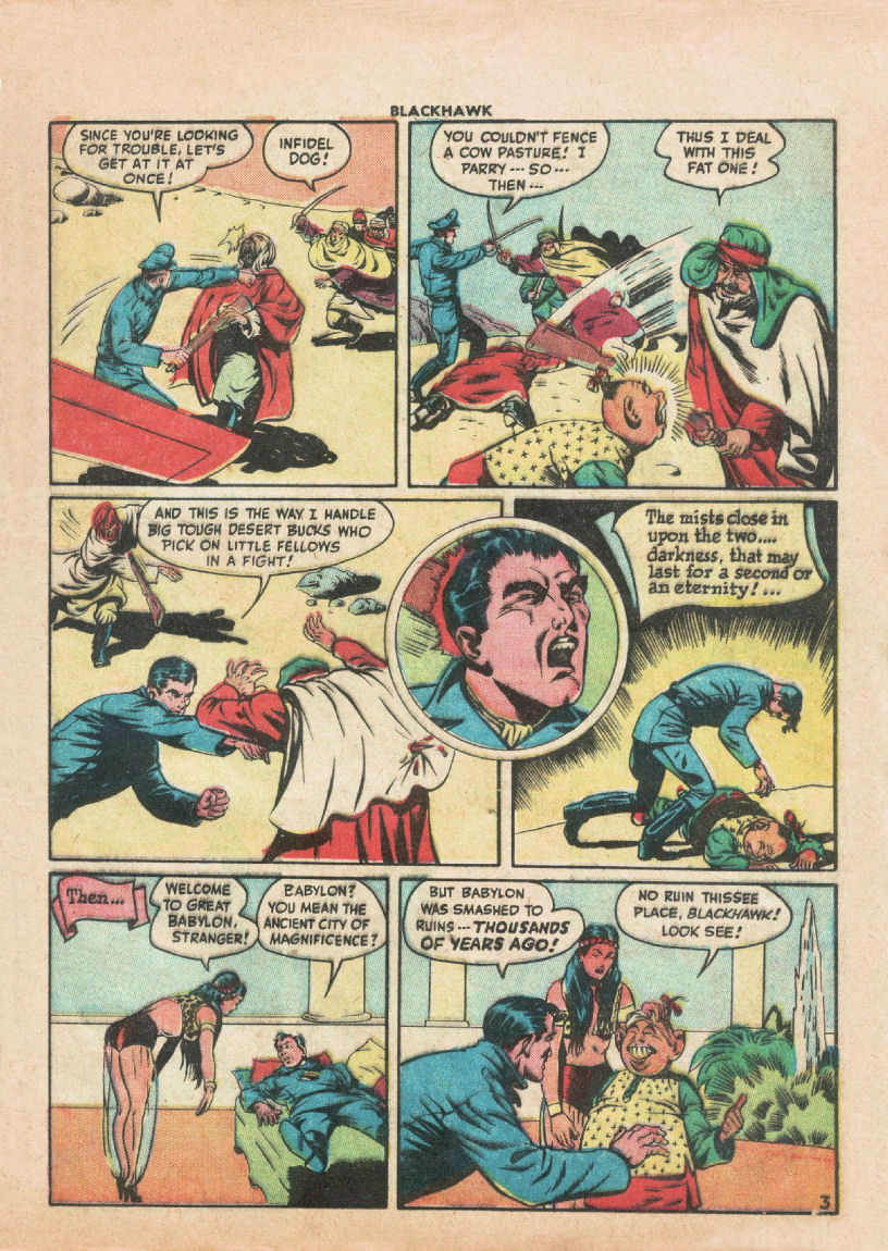 Read online Blackhawk (1957) comic -  Issue #12 - 17