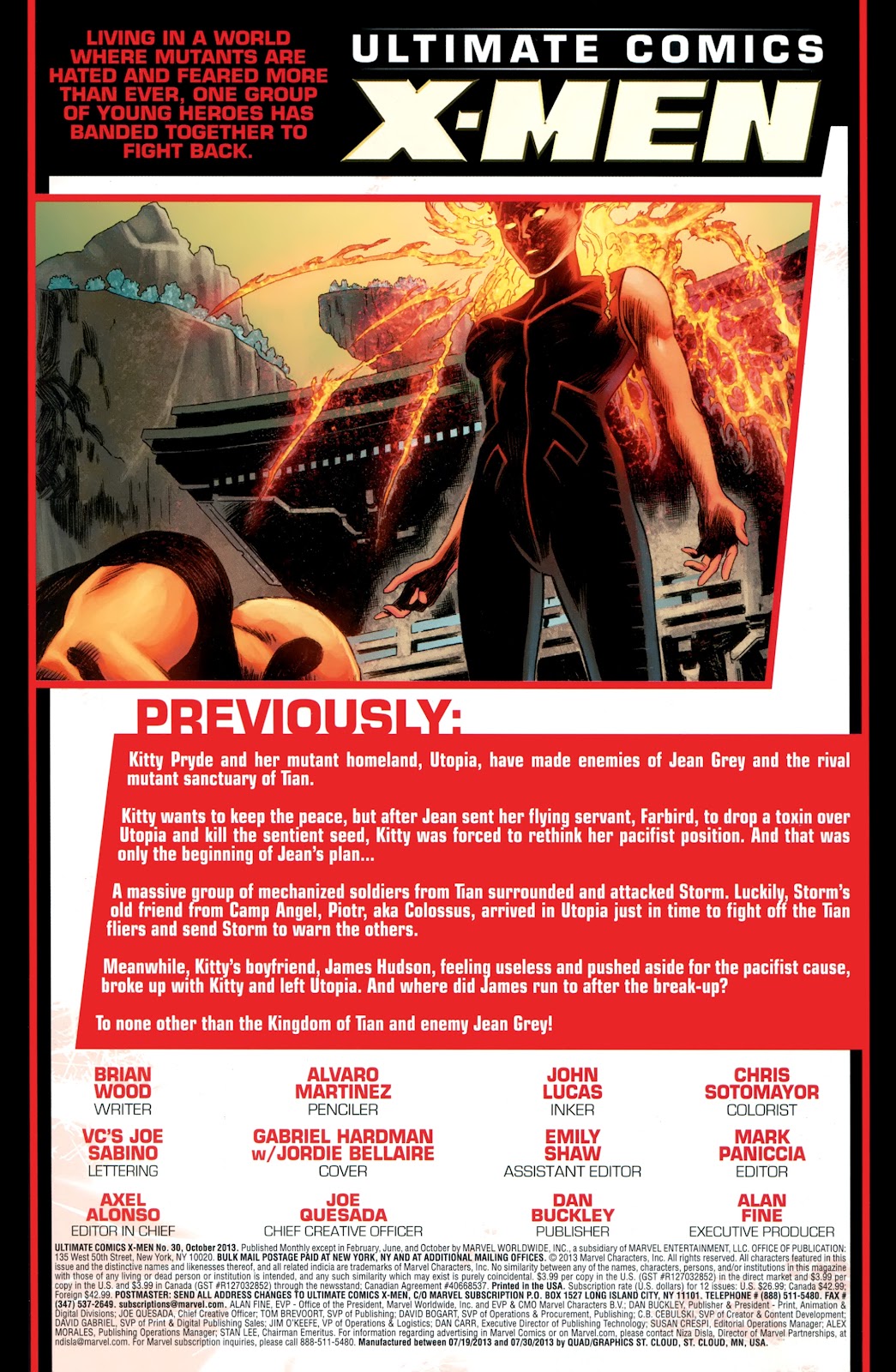 Ultimate Comics X-Men issue 30 - Page 2