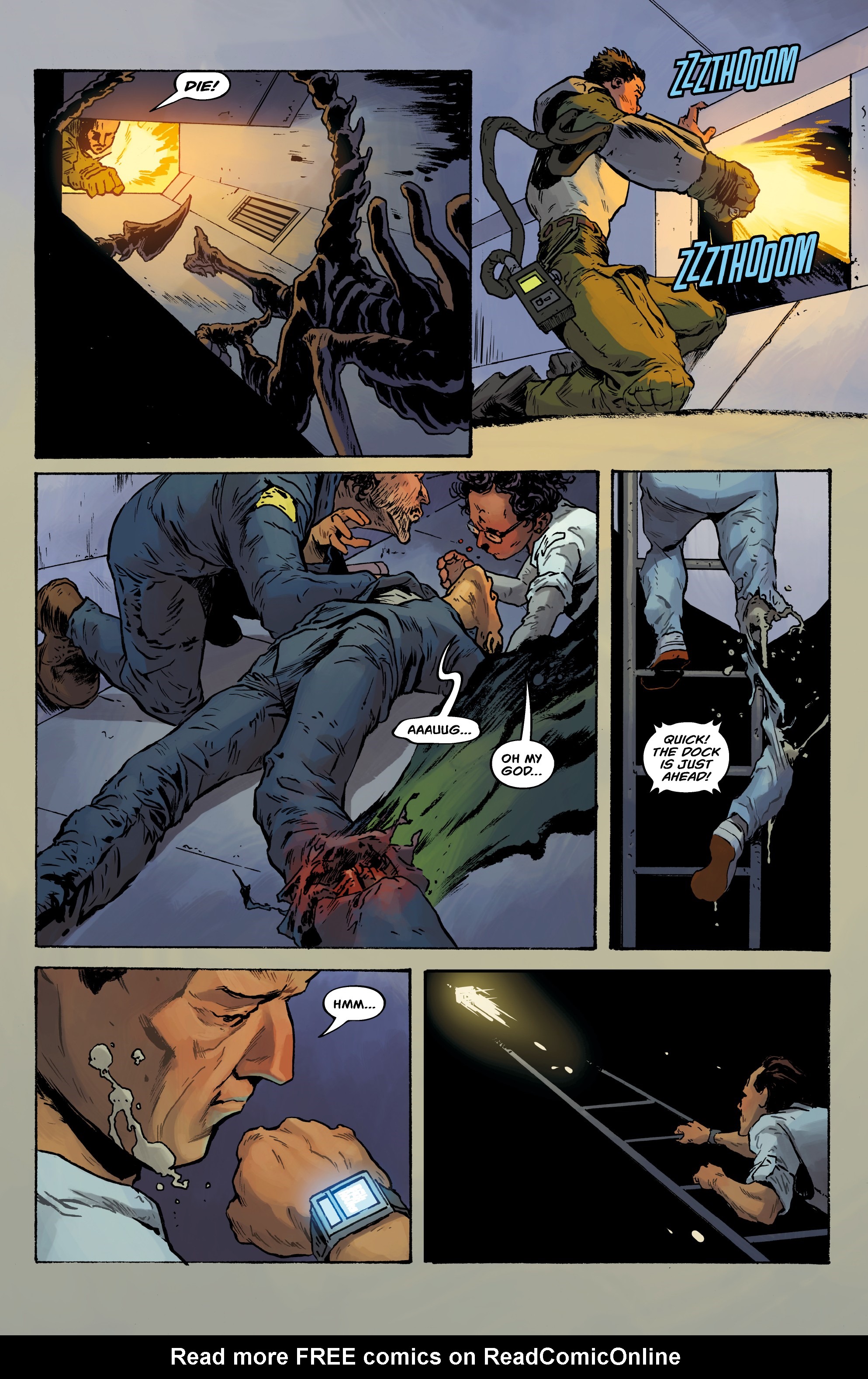 Read online William Gibson's Alien 3 comic -  Issue #5 - 8