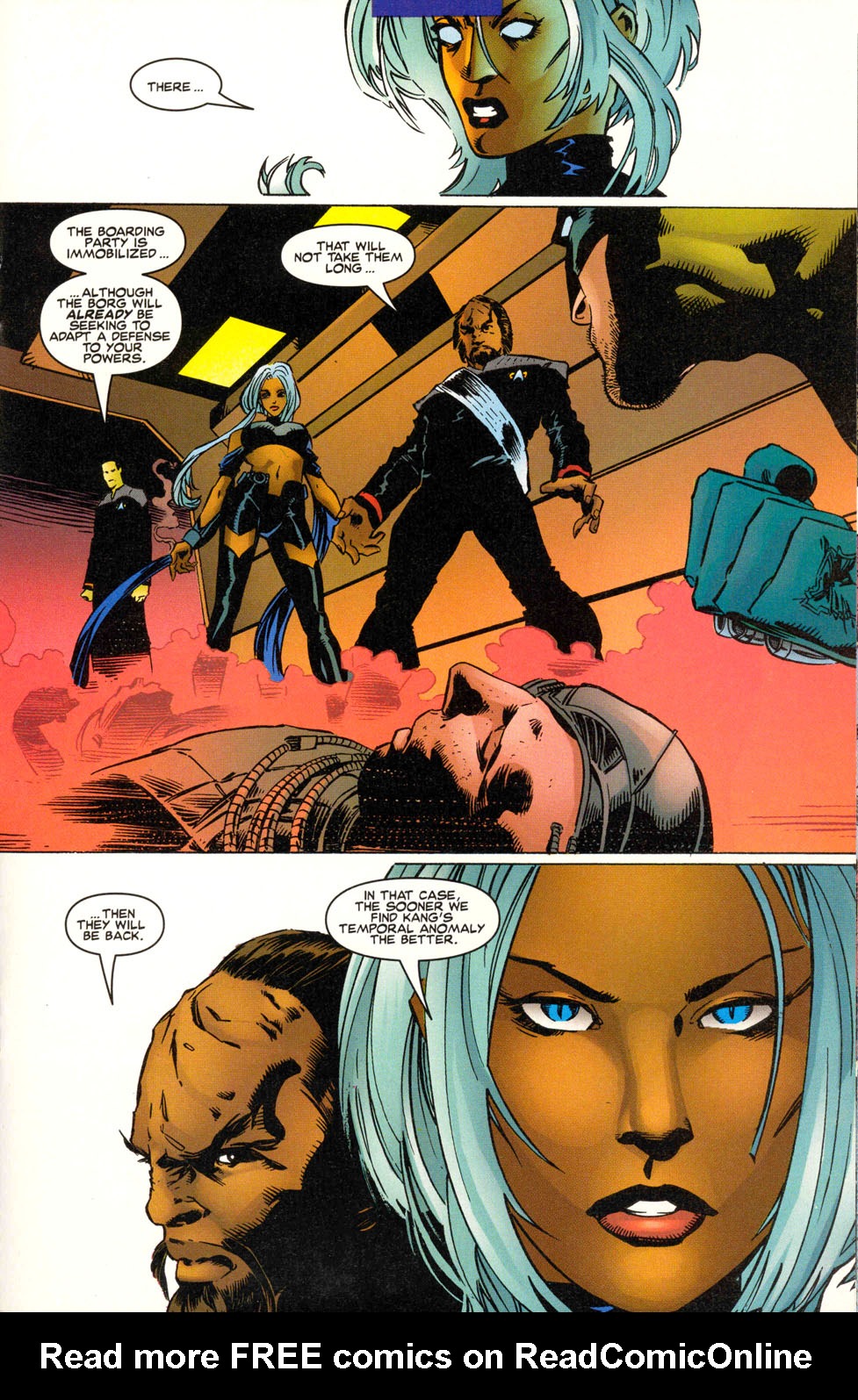 Read online Star Trek: The Next Generation/X-Men: Second Contact comic -  Issue # Full - 34