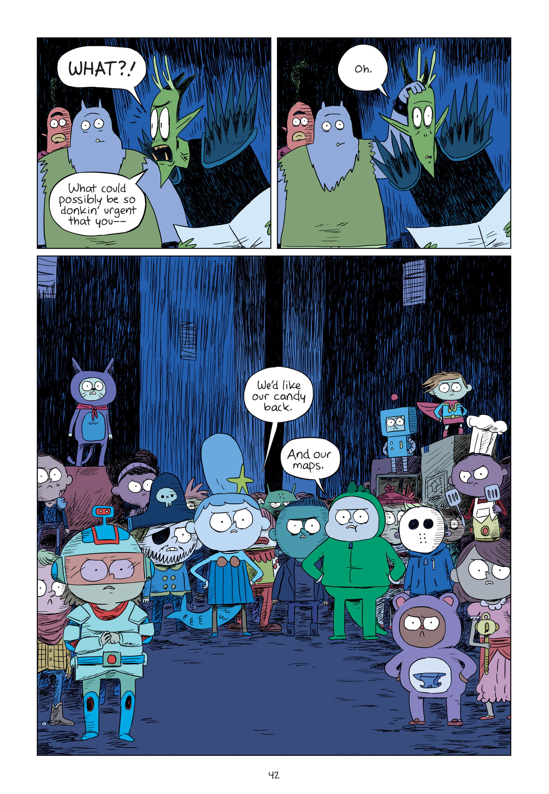 Read online Costume Quest: Invasion of the Candy Snatchers comic -  Issue # Full - 42