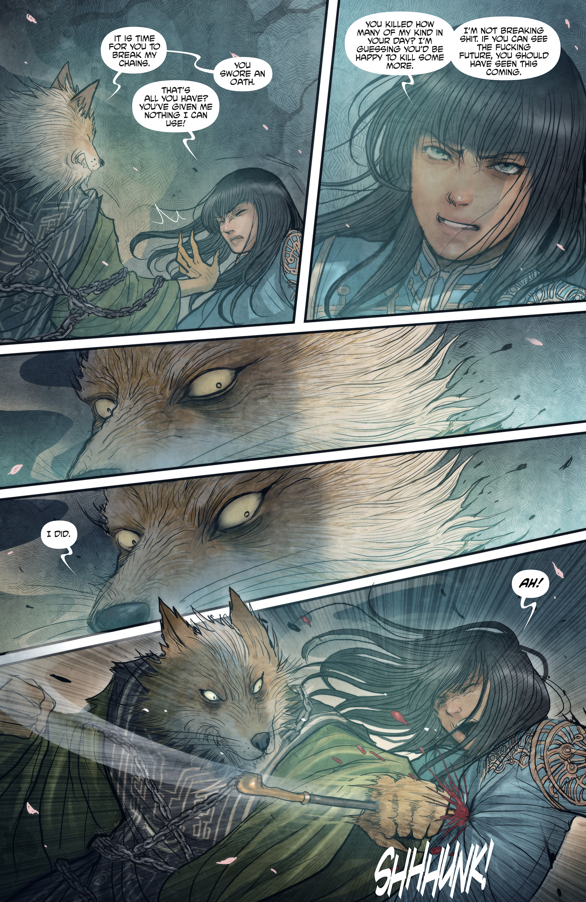 Read online Monstress comic -  Issue #11 - 16