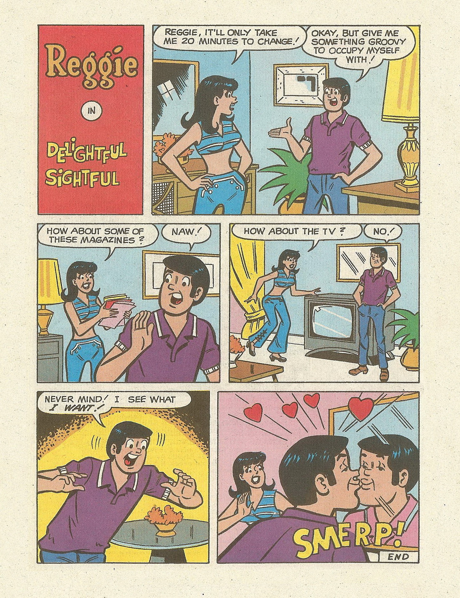Read online Betty and Veronica Digest Magazine comic -  Issue #70 - 36
