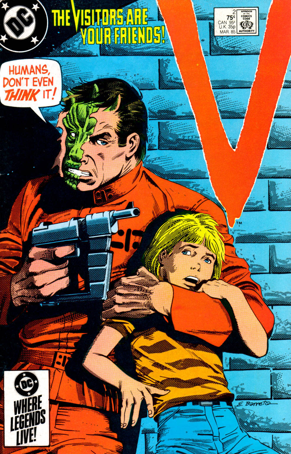 Read online V comic -  Issue #2 - 1