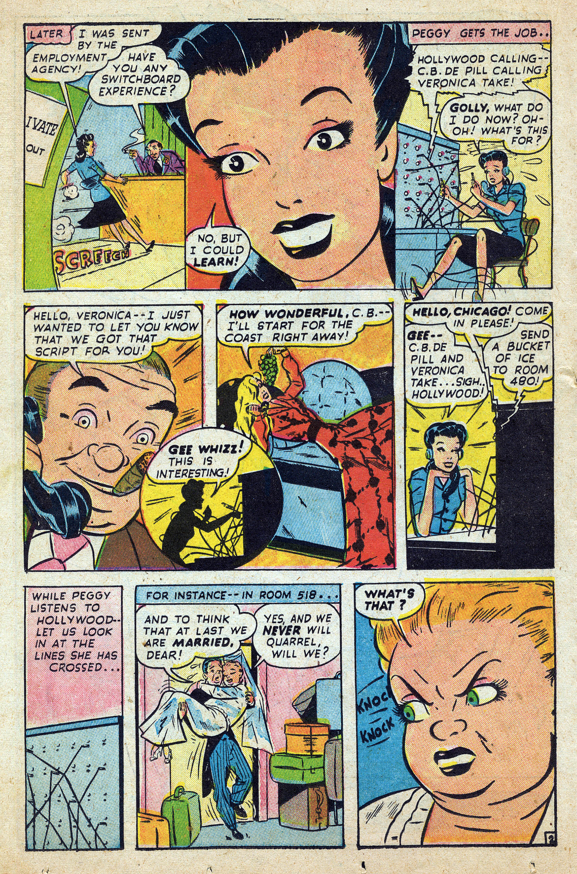 Read online Margie Comics comic -  Issue #35 - 34