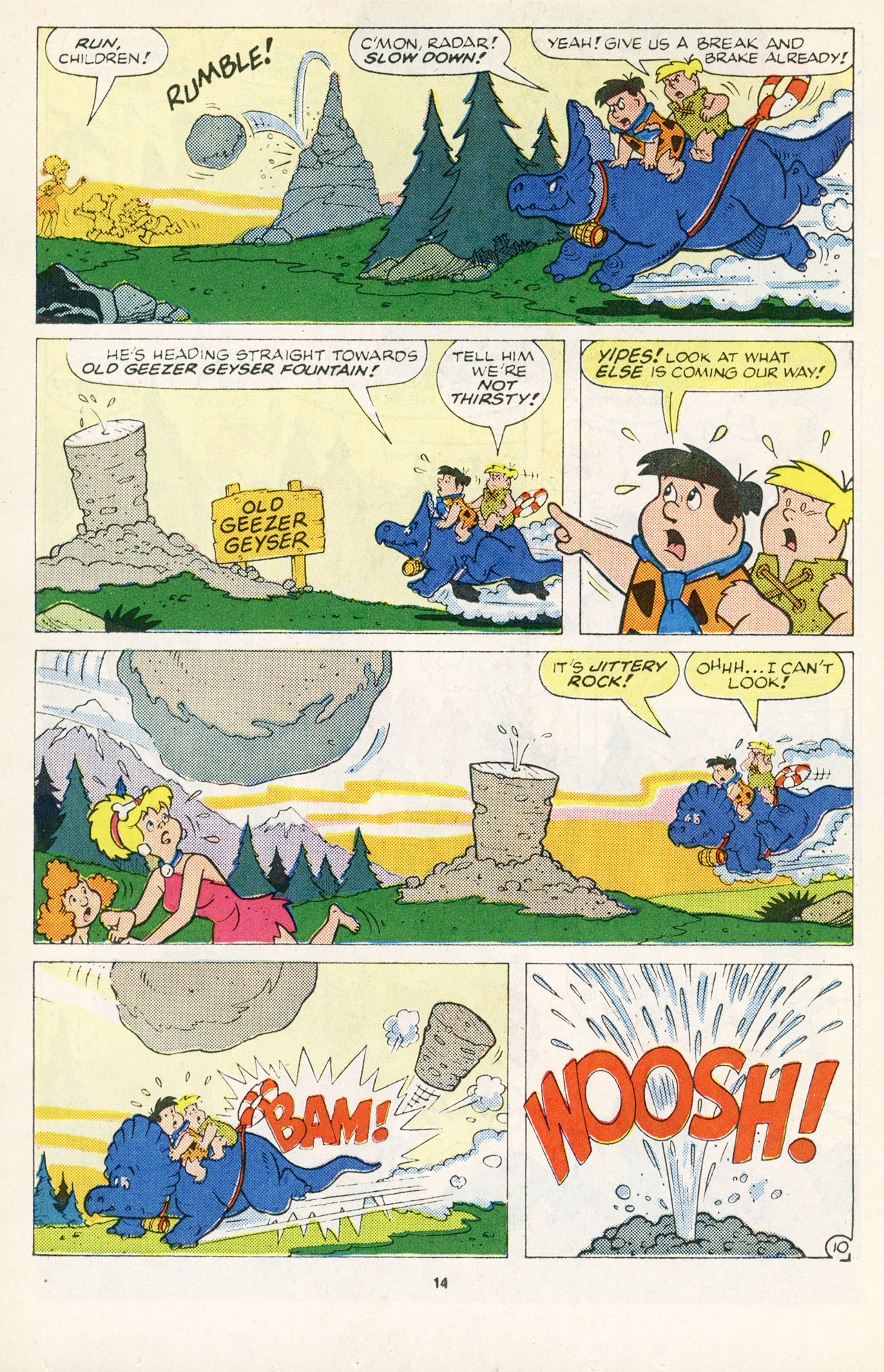 Read online The Flintstone Kids comic -  Issue #7 - 16