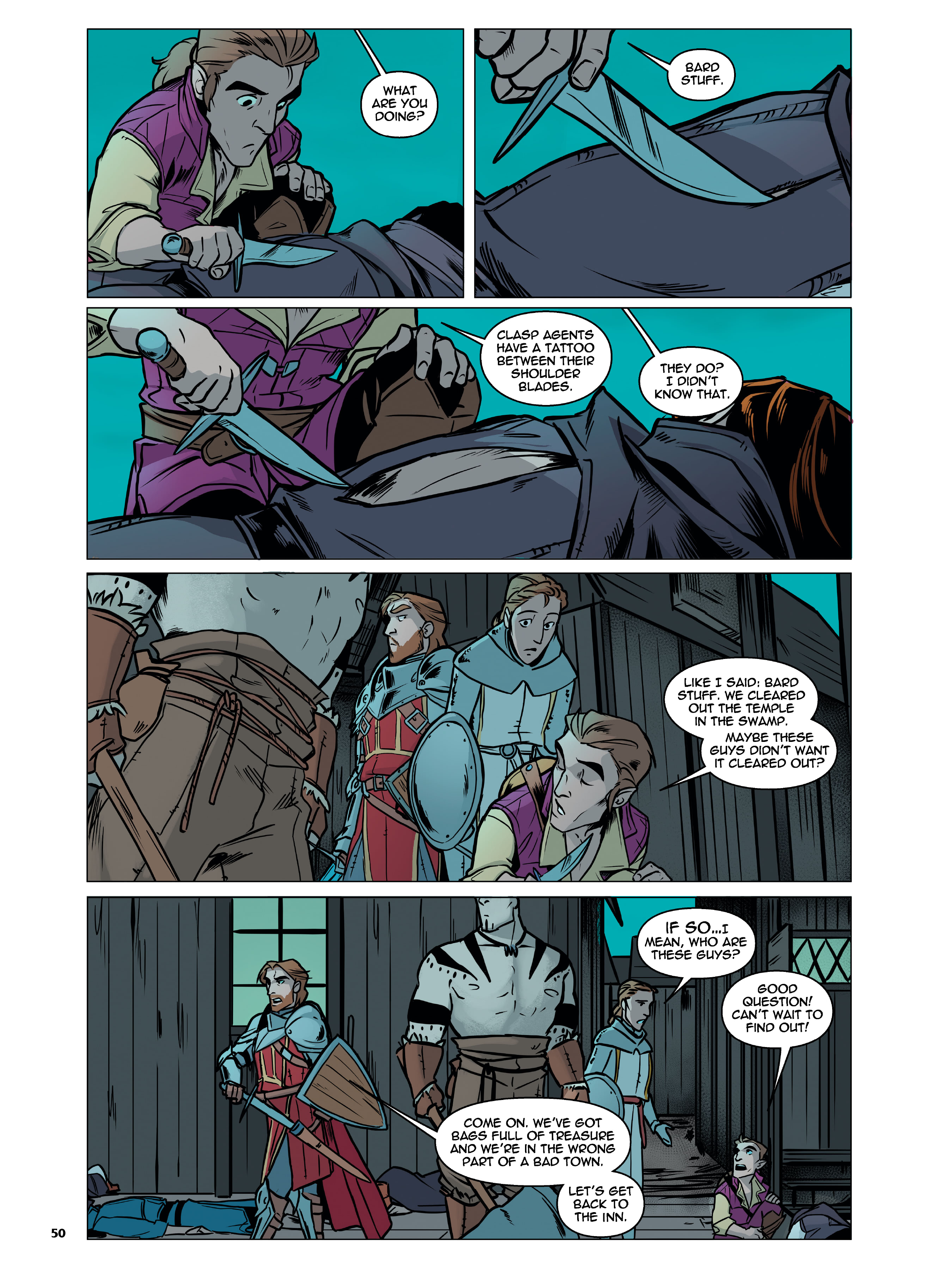 Read online Critical Role Vox Machina Origins comic -  Issue # (2019) _TPB Library Edition (Part 1) - 53