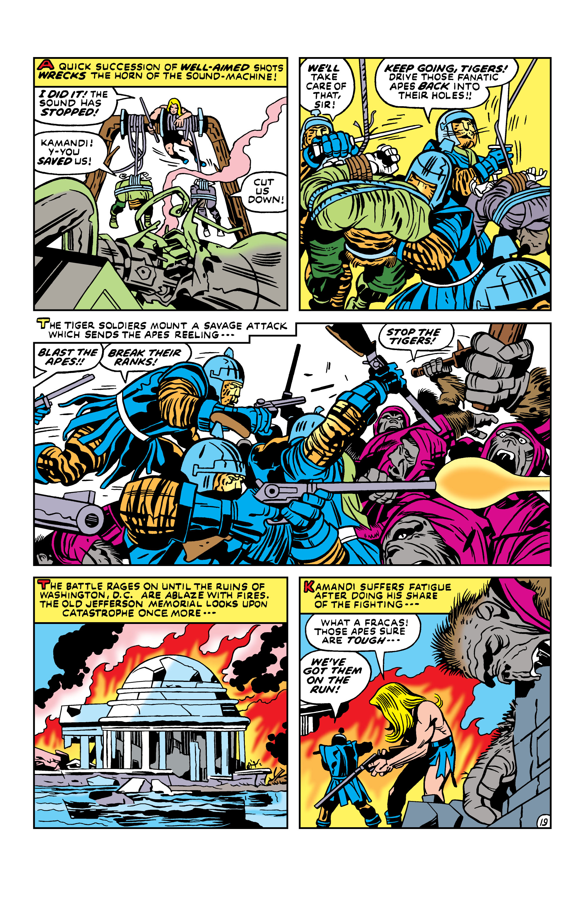 Read online Kamandi, The Last Boy On Earth comic -  Issue #15 - 19