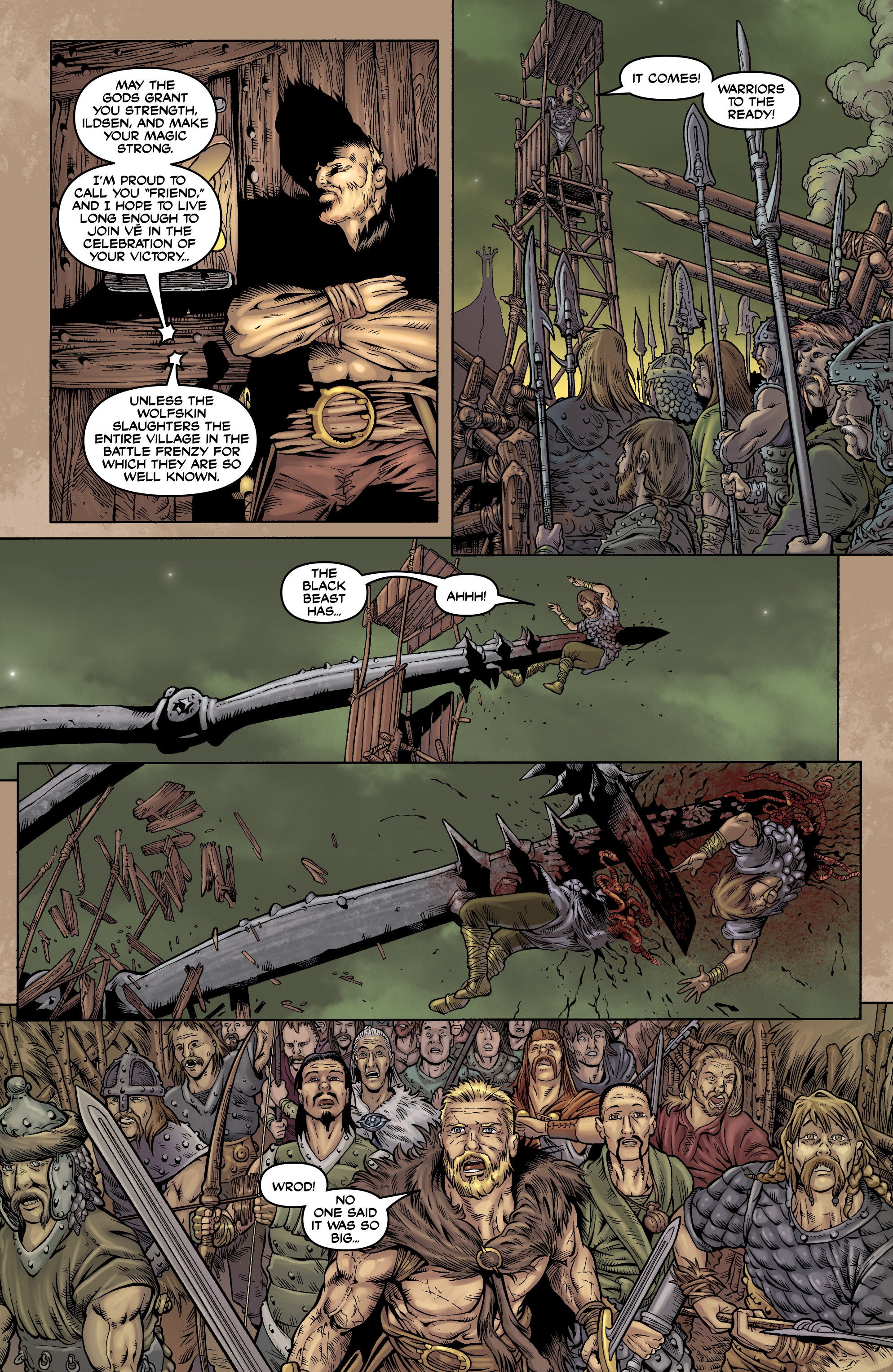 Read online Wolfskin: Hundredth Dream comic -  Issue #2 - 16