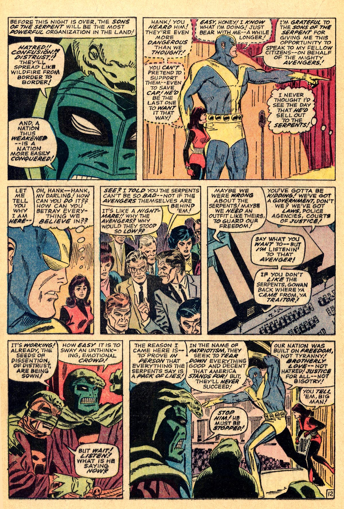 Read online The Avengers (1963) comic -  Issue #33 - 13