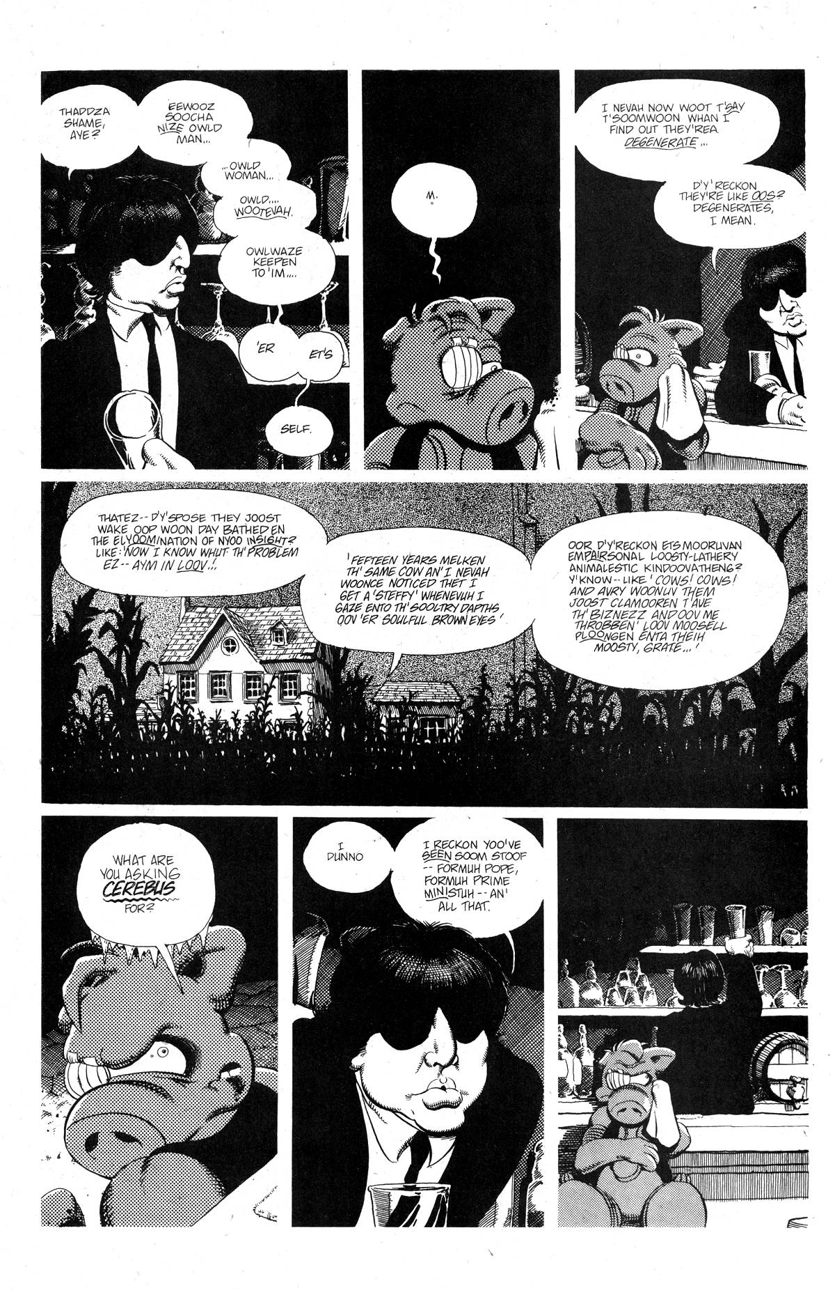 Read online Cerebus comic -  Issue #205 - 13