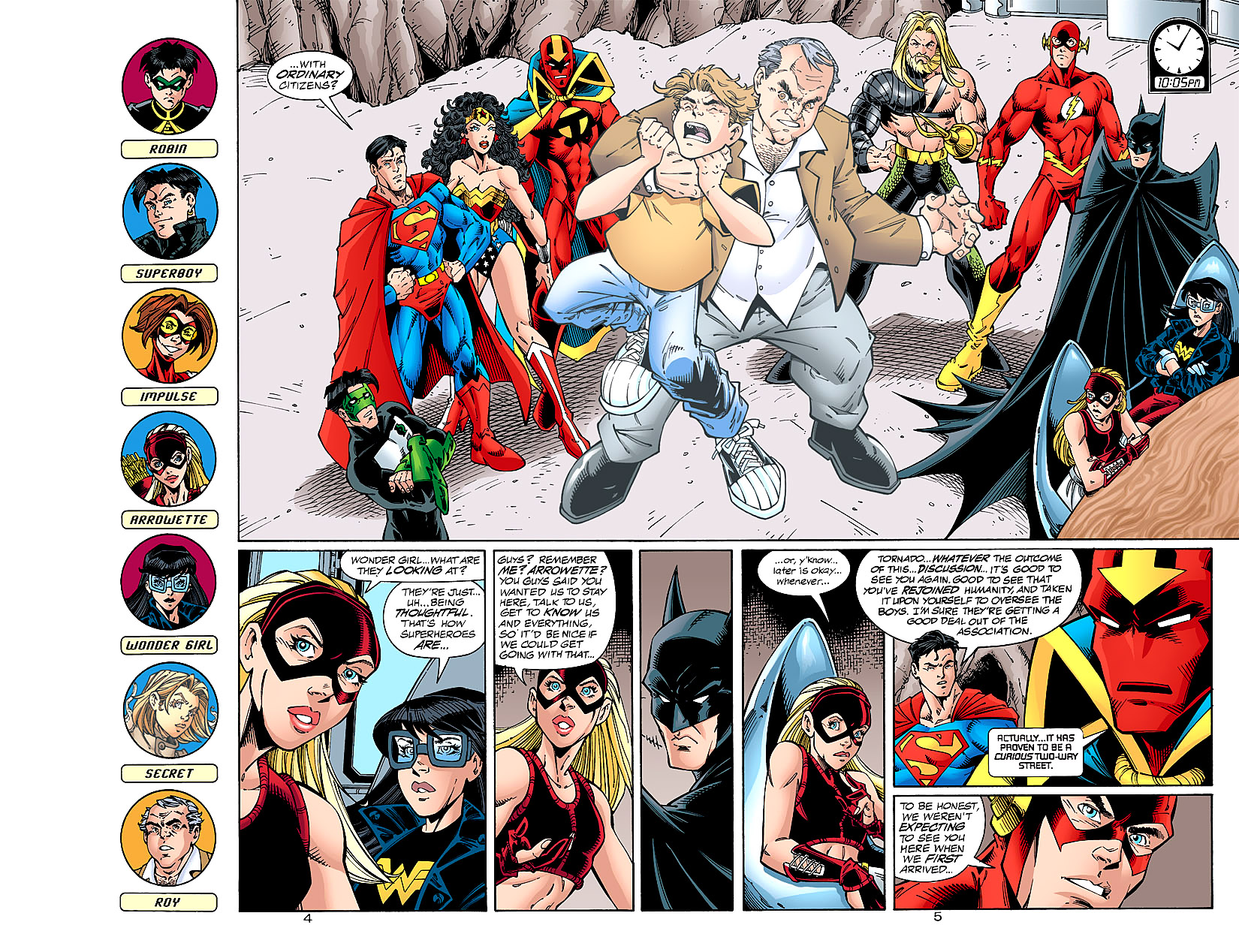 Read online Young Justice (1998) comic -  Issue #6 - 5