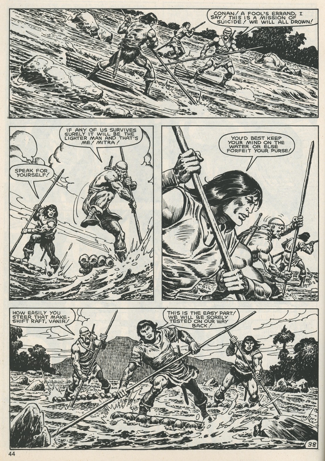 Read online The Savage Sword Of Conan comic -  Issue #113 - 44