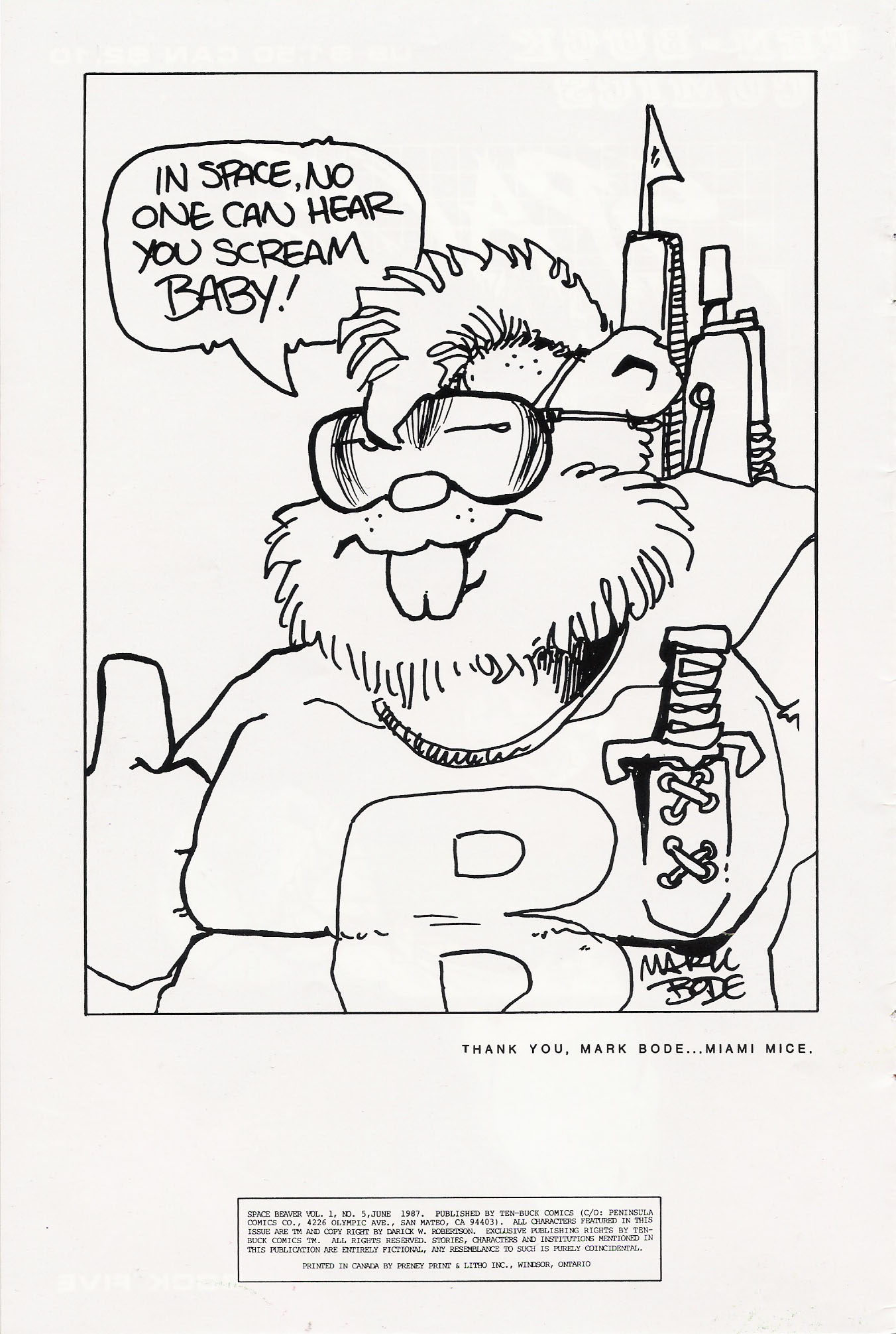 Read online Space Beaver comic -  Issue #5 - 2