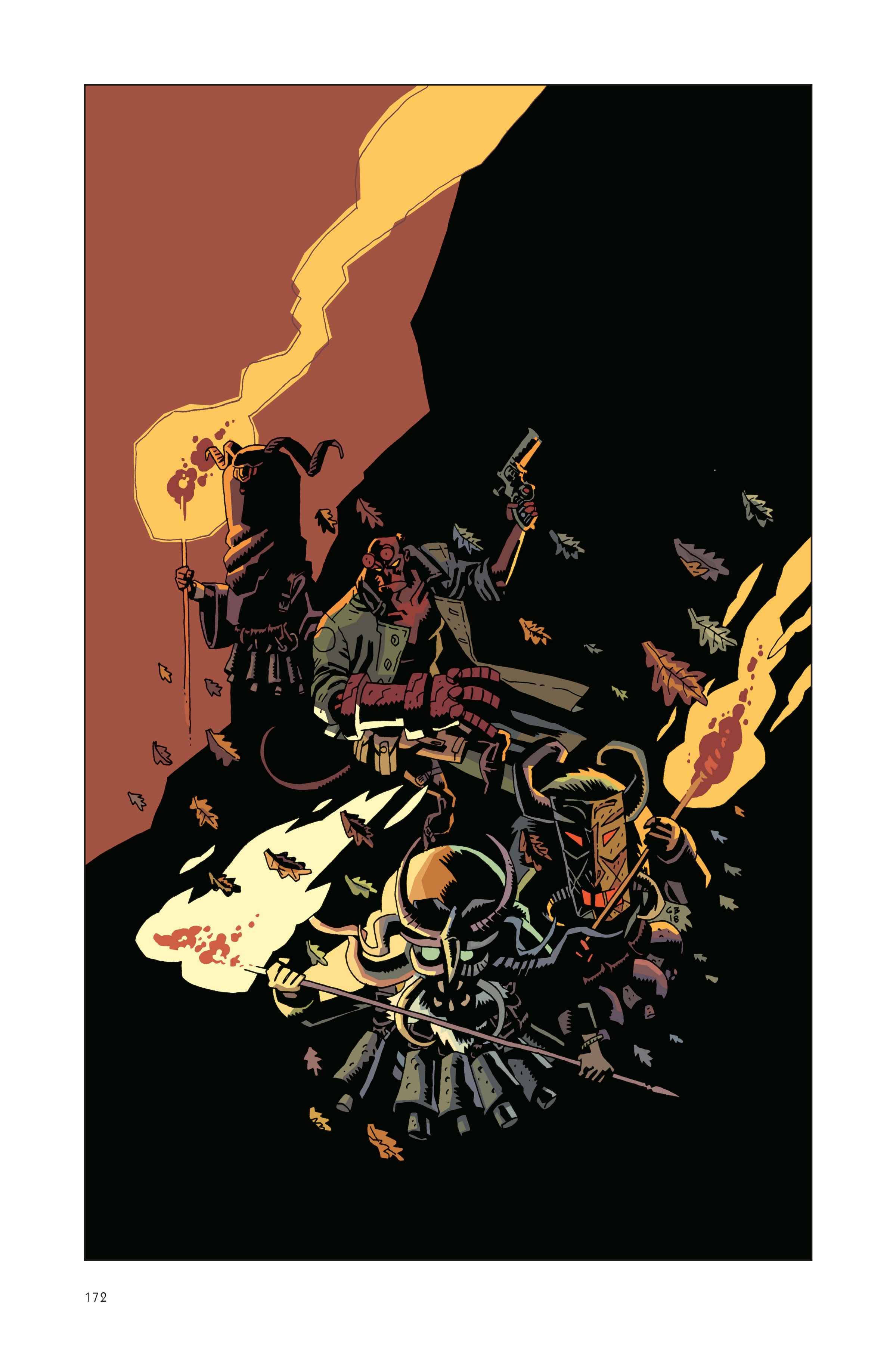 Read online Hellboy: 25 Years of Covers comic -  Issue # TPB (Part 2) - 74