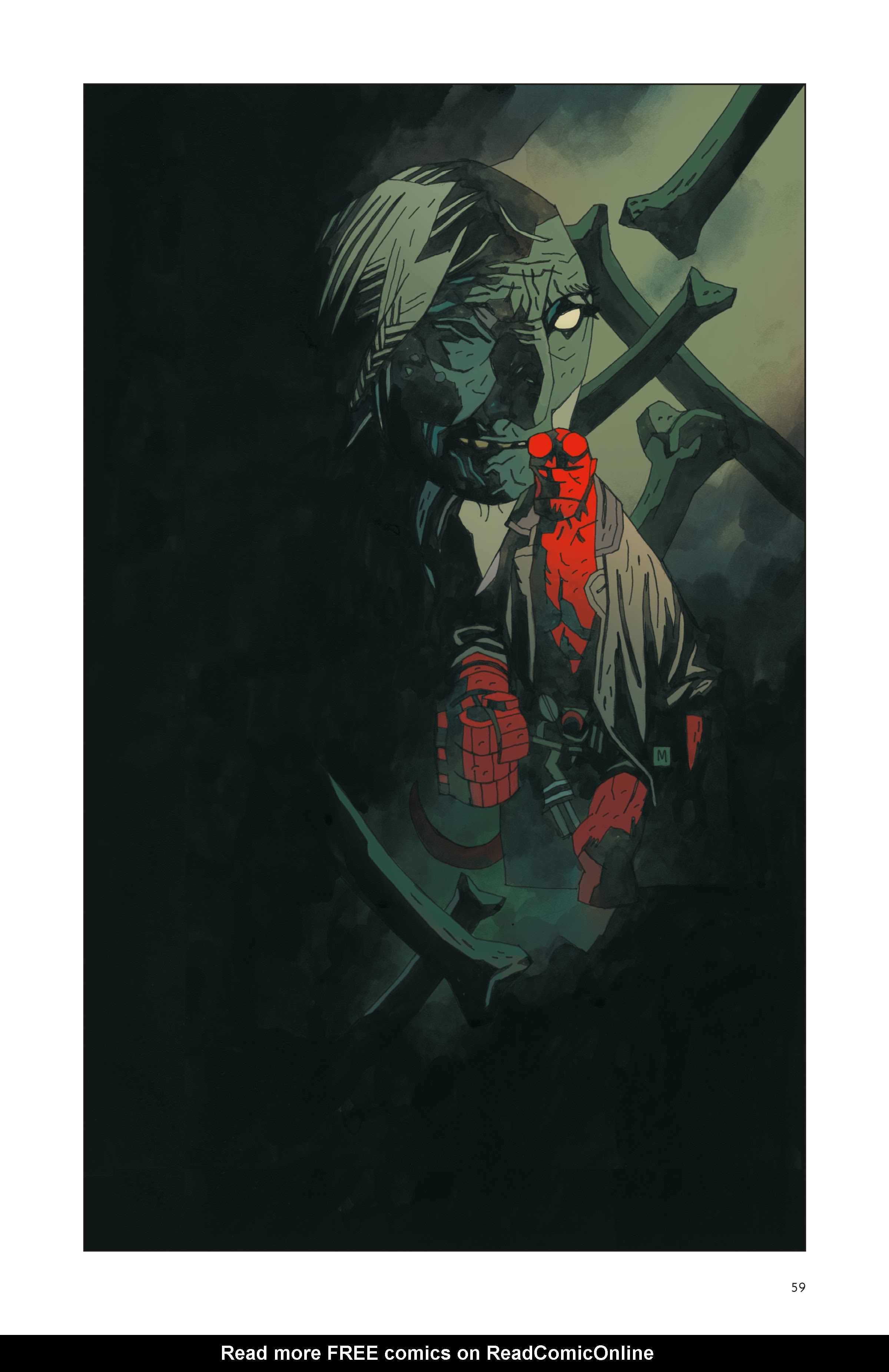 Read online Hellboy: 25 Years of Covers comic -  Issue # TPB (Part 1) - 61