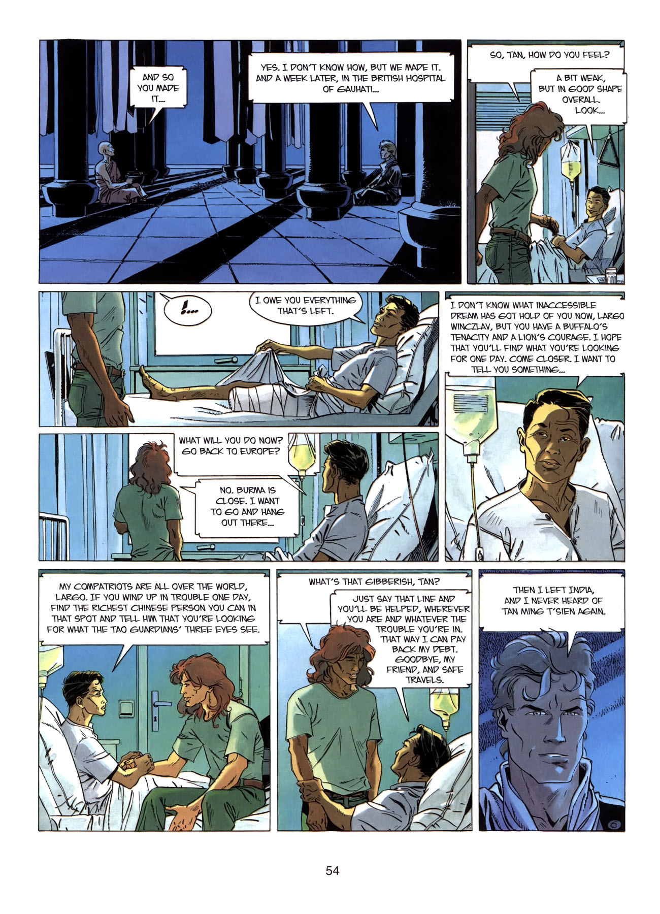 Read online Largo Winch comic -  Issue # TPB 4 - 55