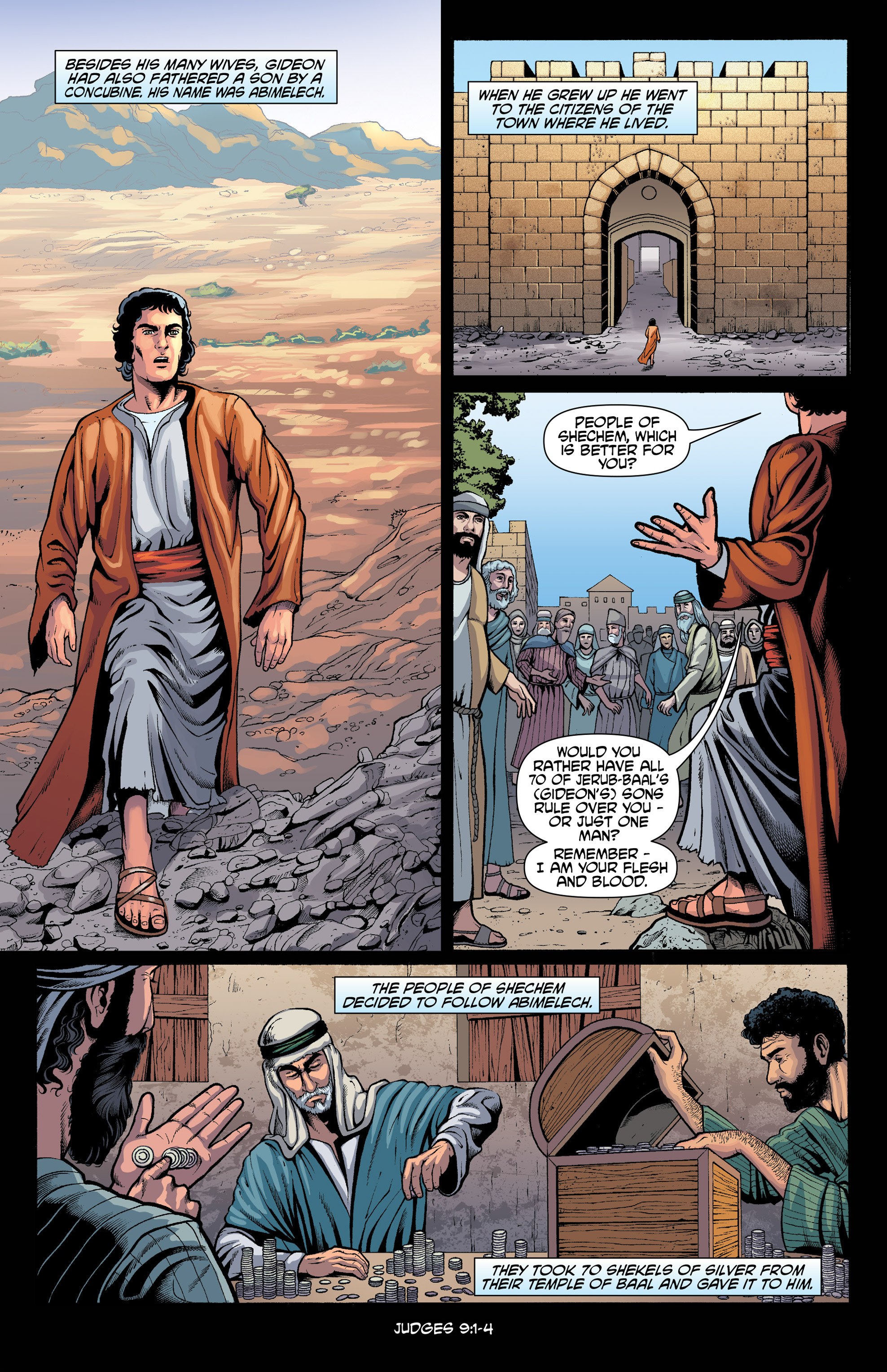 Read online The Kingstone Bible comic -  Issue #4 - 48