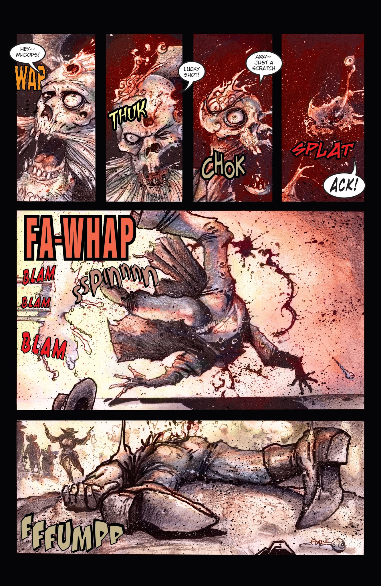 Read online Fistful of Blood comic -  Issue #1 - 21