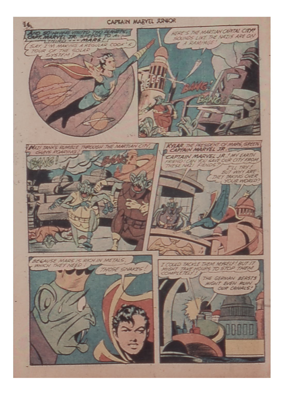 Read online Captain Marvel, Jr. comic -  Issue #10 - 15