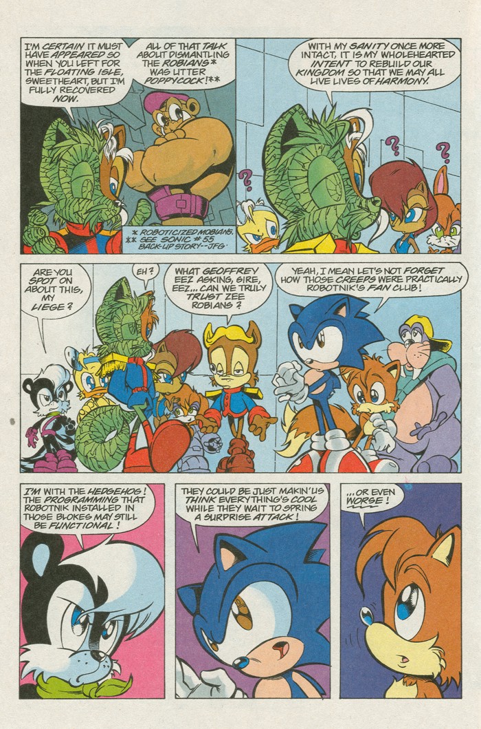 Read online Sonic Super Special comic -  Issue #4 - return of the king - 6