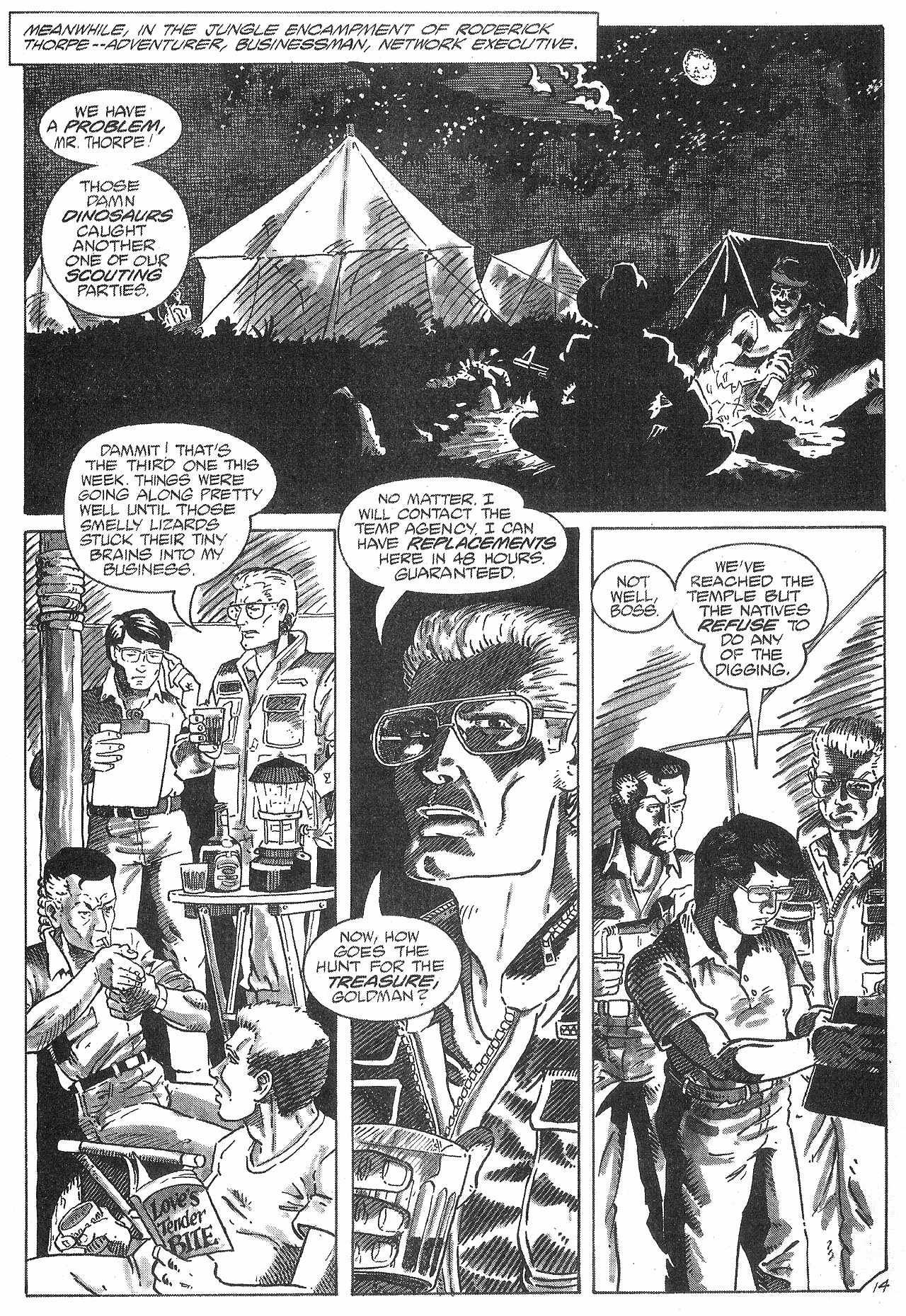 Read online Dinosaurs For Hire (1988) comic -  Issue #7 - 15