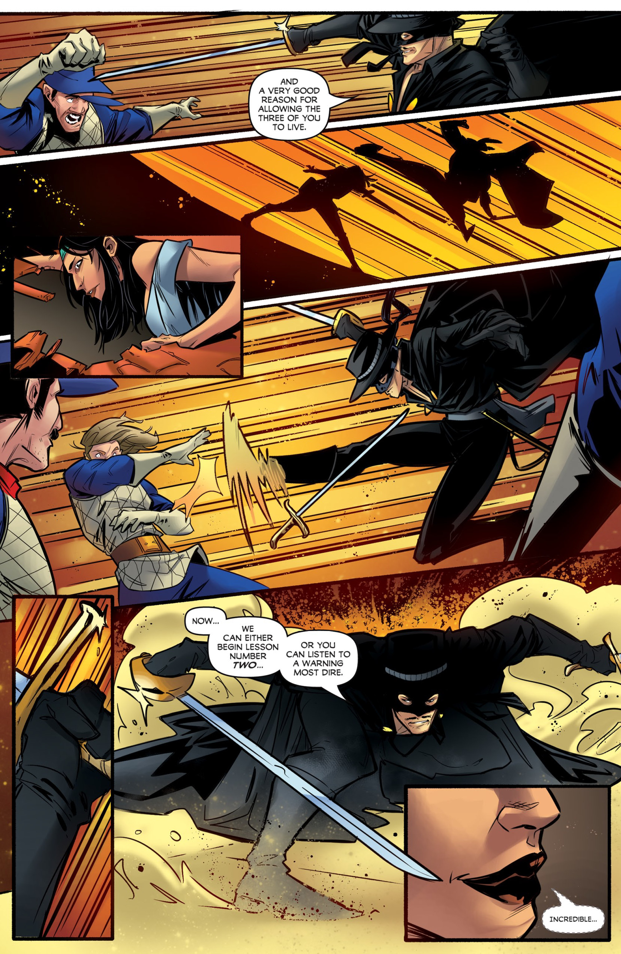 Read online Zorro: Sacrilege comic -  Issue #3 - 13