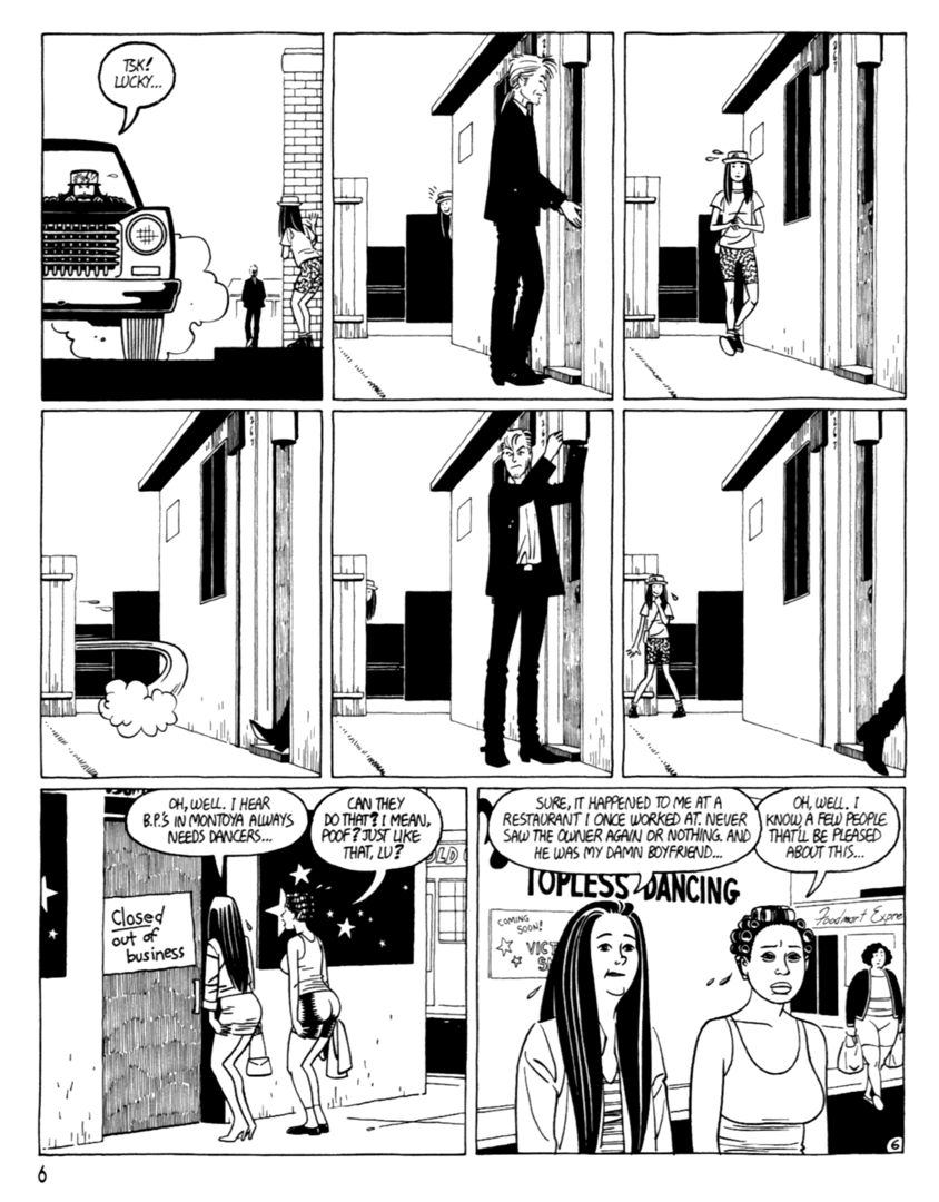 Read online Love and Rockets (1982) comic -  Issue #37 - 8