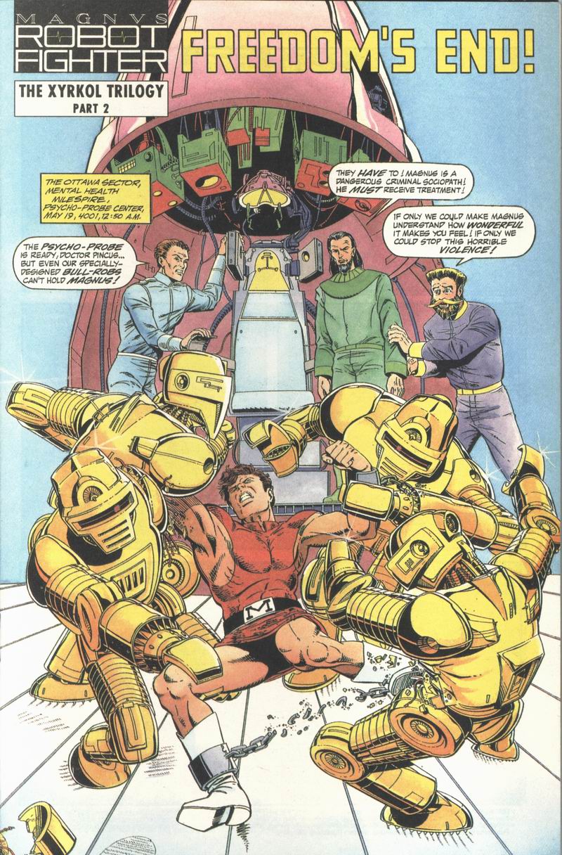 Read online Magnus Robot Fighter (1991) comic -  Issue #10 - 2