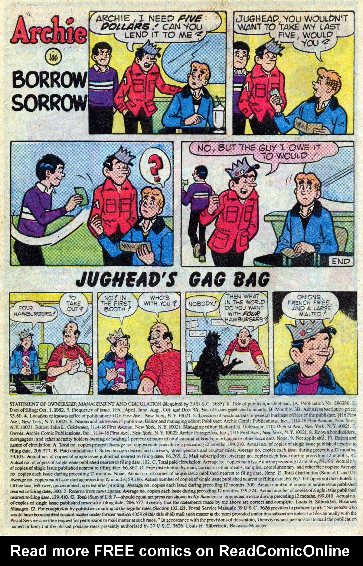 Read online Jughead (1965) comic -  Issue #328 - 8