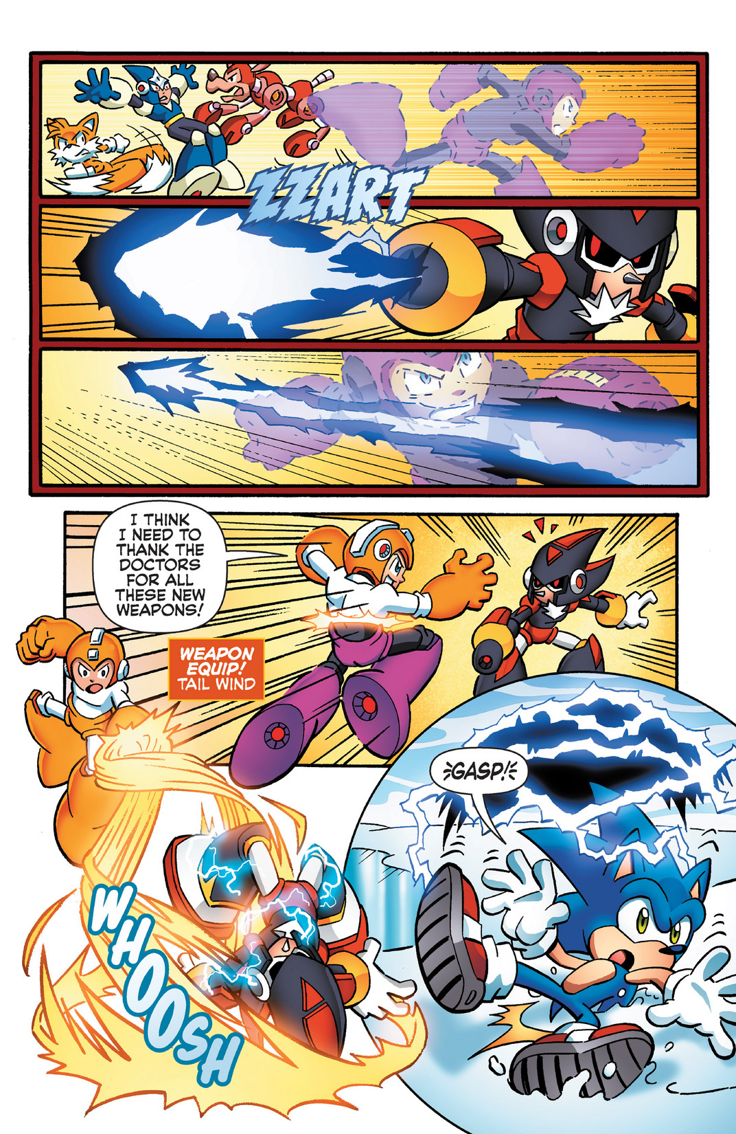 Read online Sonic Mega Man Worlds Collide comic -  Issue # Vol 2 - 65