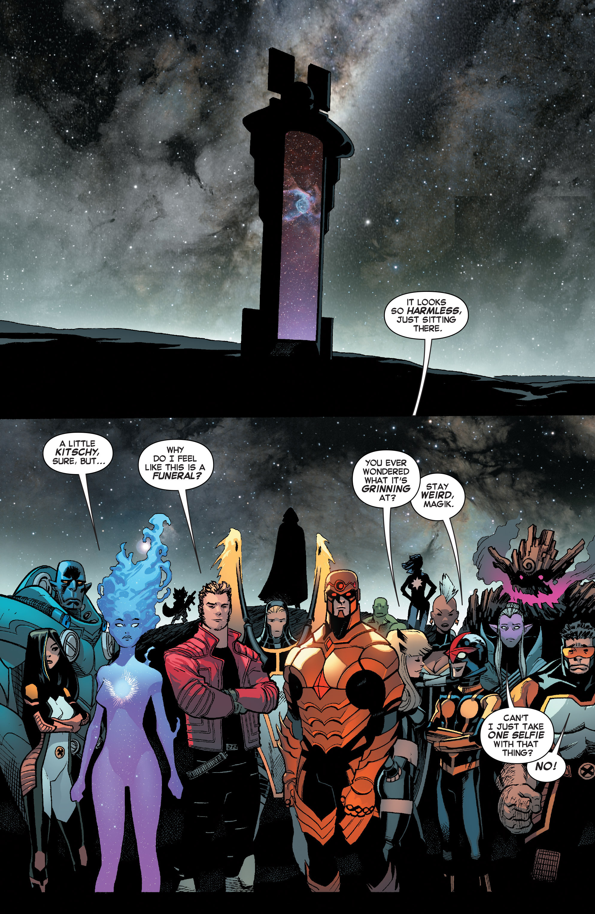 Read online Guardians of the Galaxy and X-Men: The Black Vortex Omega comic -  Issue # Full - 19
