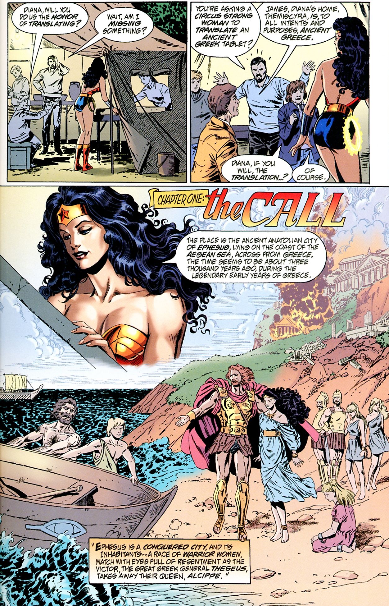 Read online Wonder Woman: The Once and Future Story comic -  Issue # Full - 9