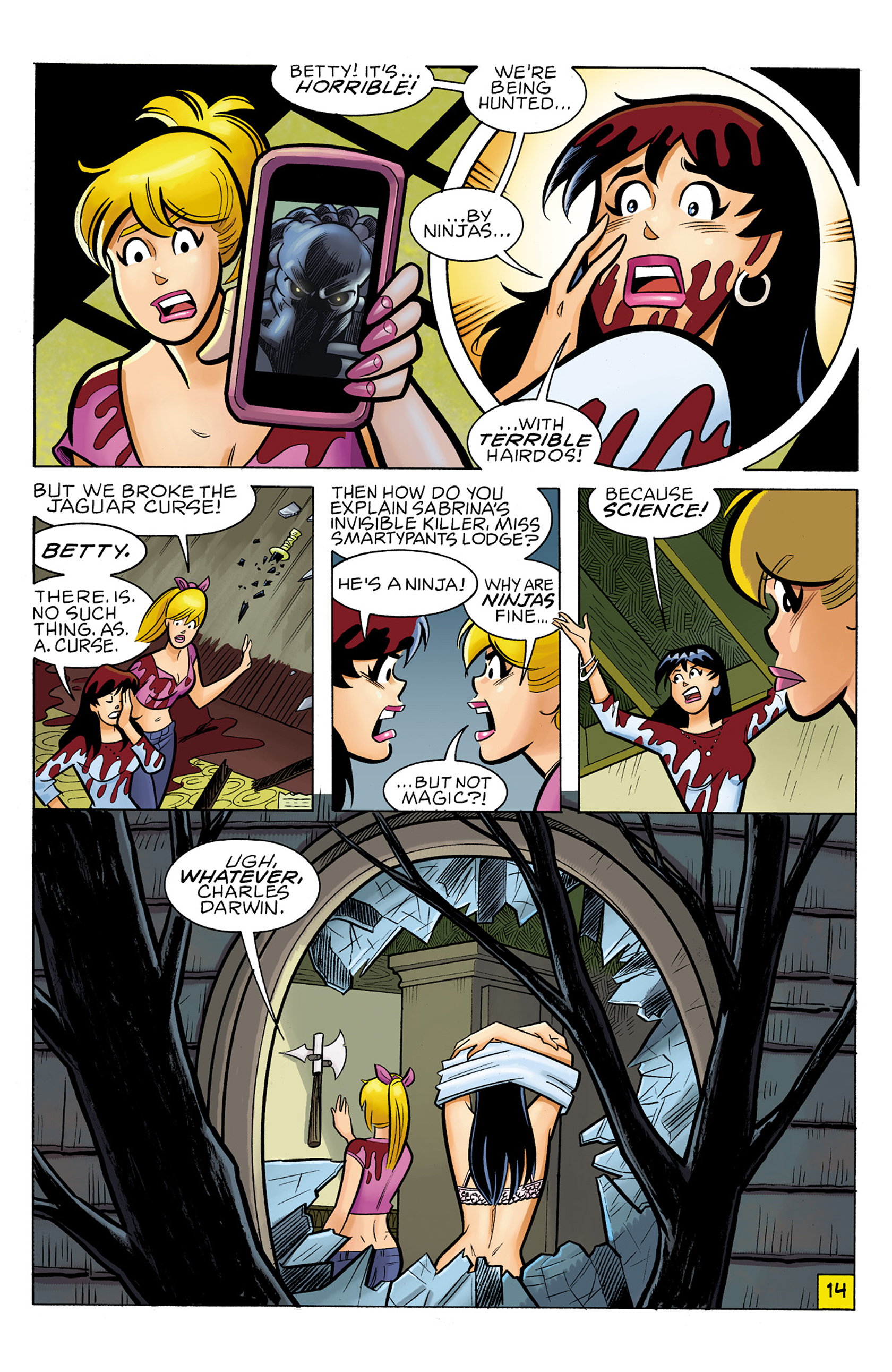 Read online Archie vs. Predator comic -  Issue #2 - 16