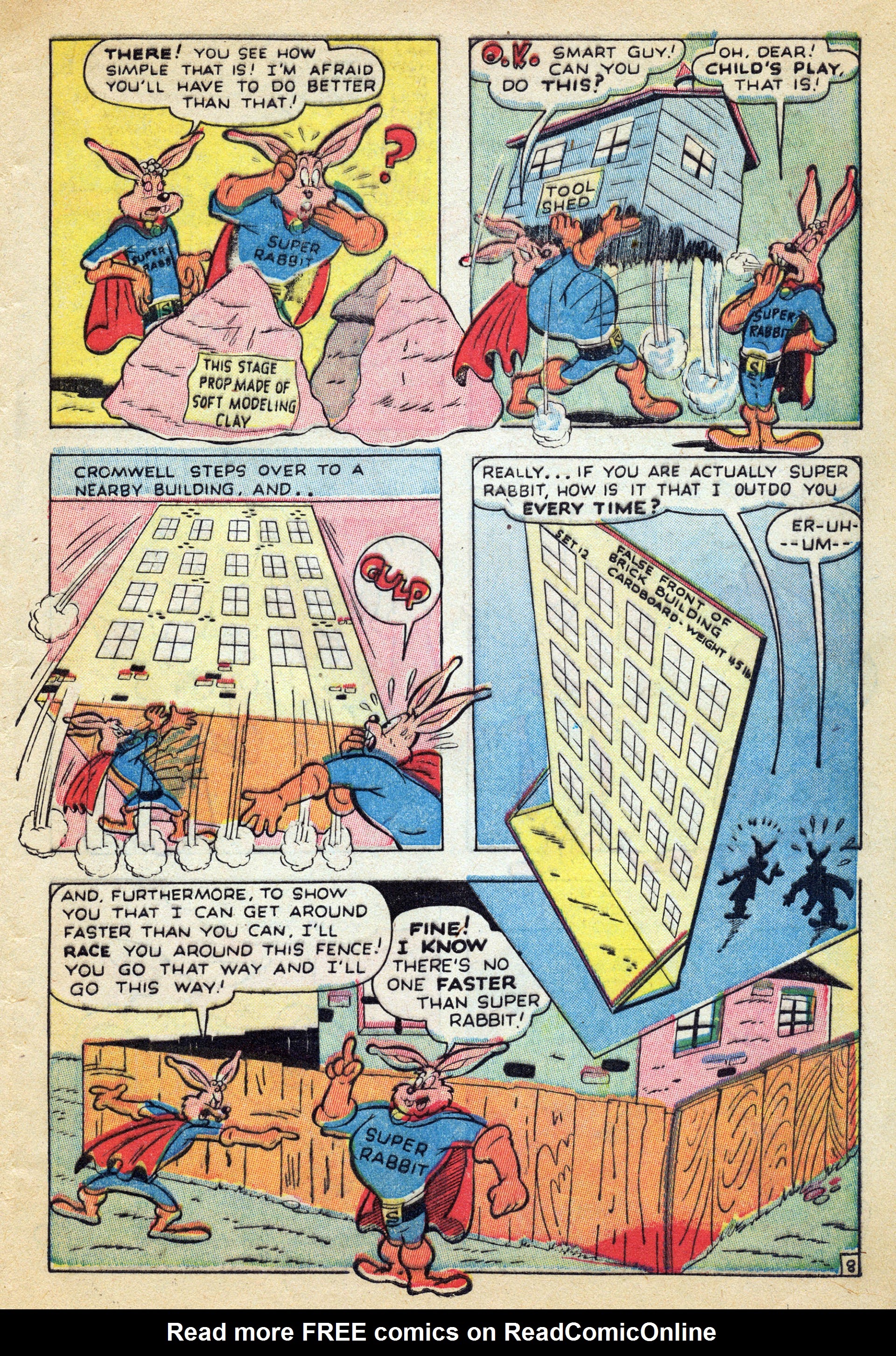 Read online Super Rabbit comic -  Issue #9 - 11