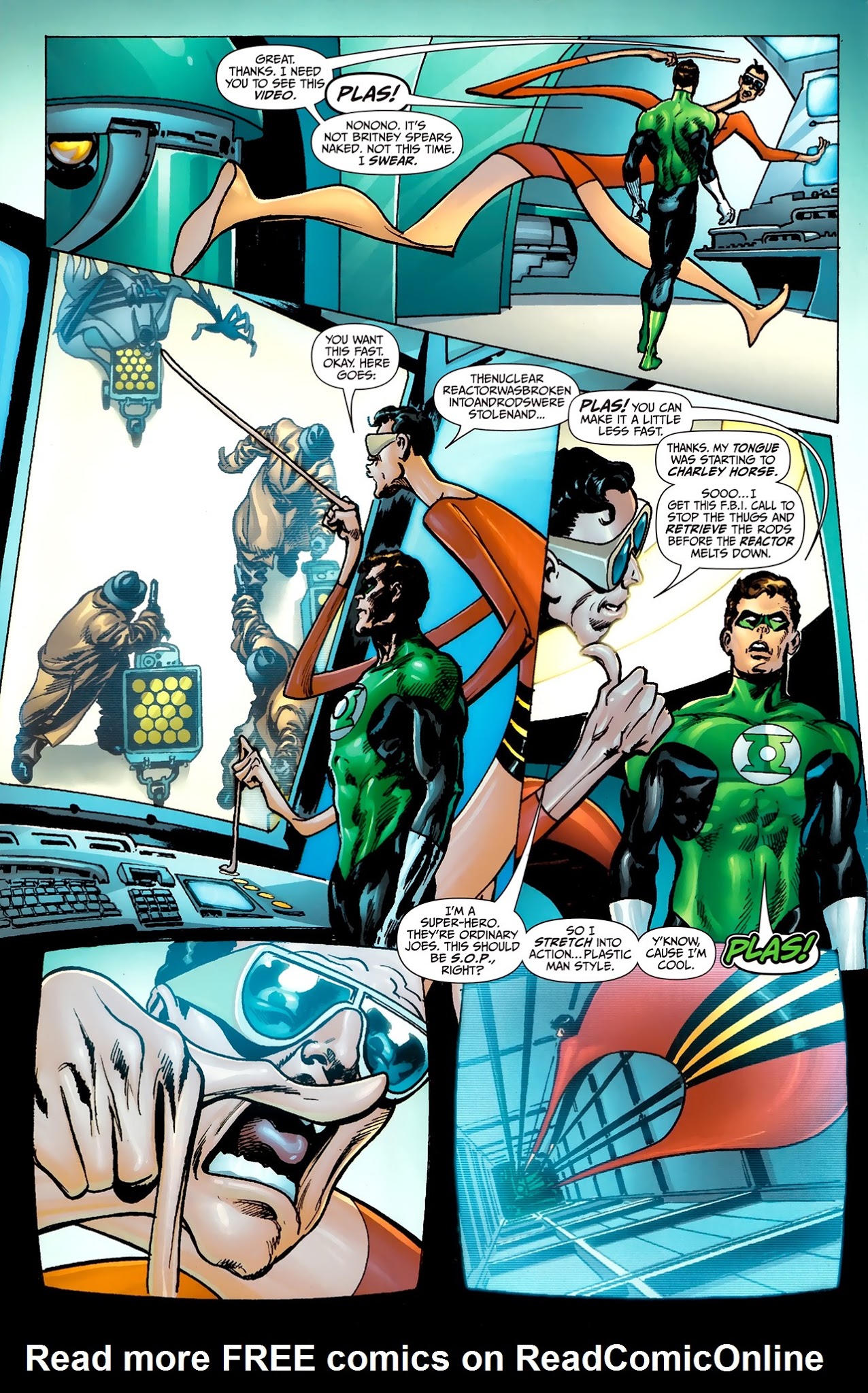 Read online Green Lantern/Plastic Man: Weapons of Mass Deception comic -  Issue # Full - 3