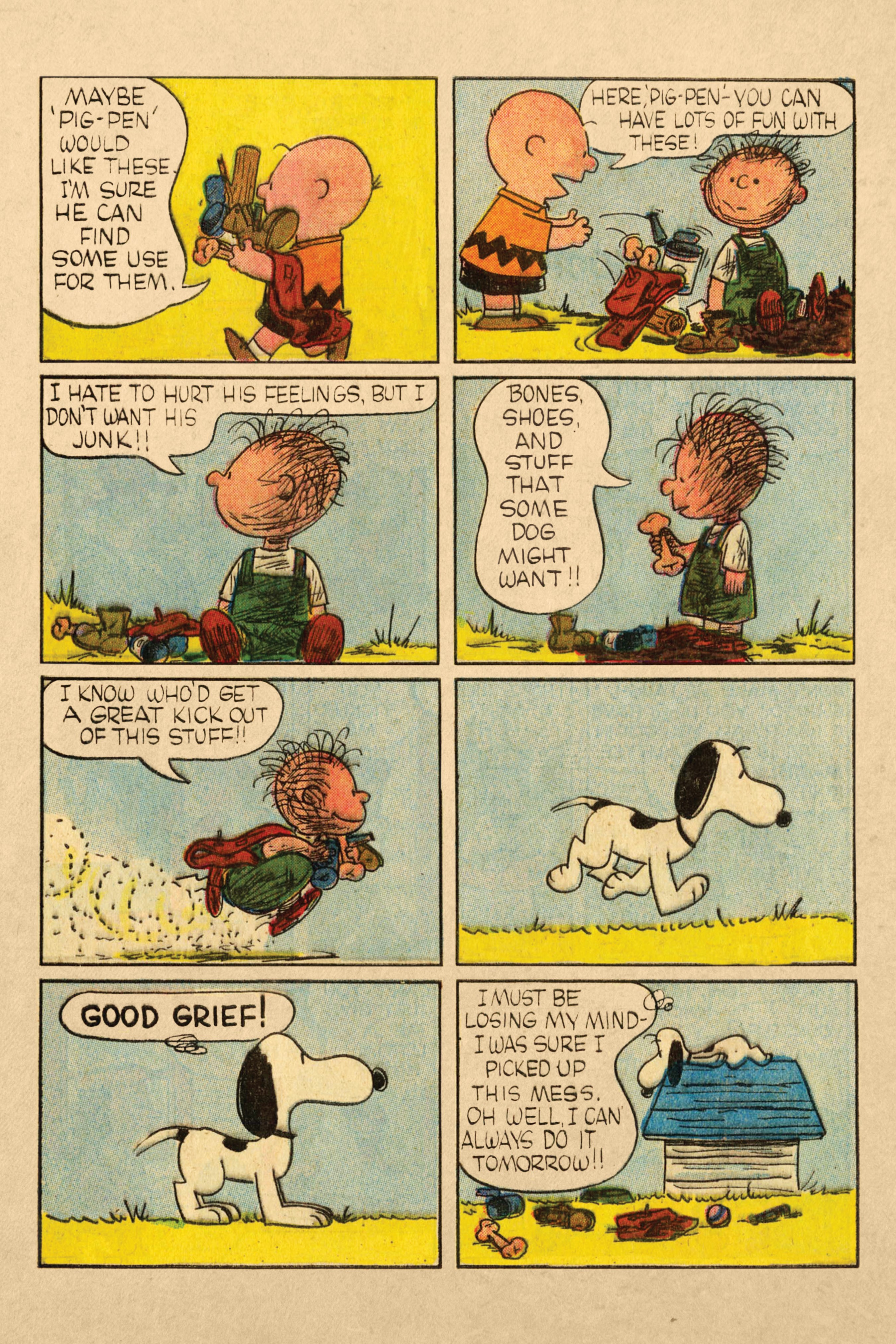 Read online Peanuts Dell Archive comic -  Issue # TPB (Part 2) - 96