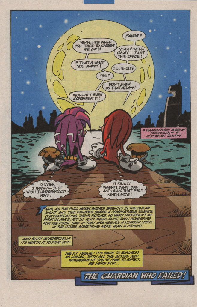 Read online Knuckles the Echidna comic -  Issue #16 - 30