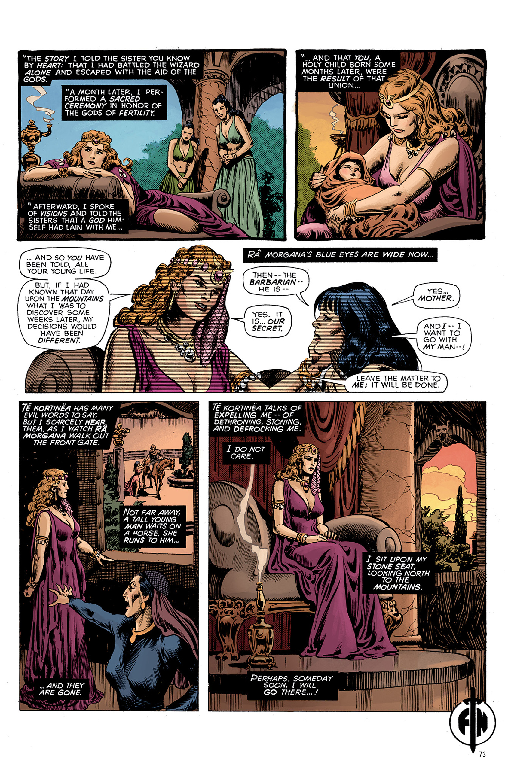 Read online Robert E. Howard's Savage Sword comic -  Issue #6 - 69