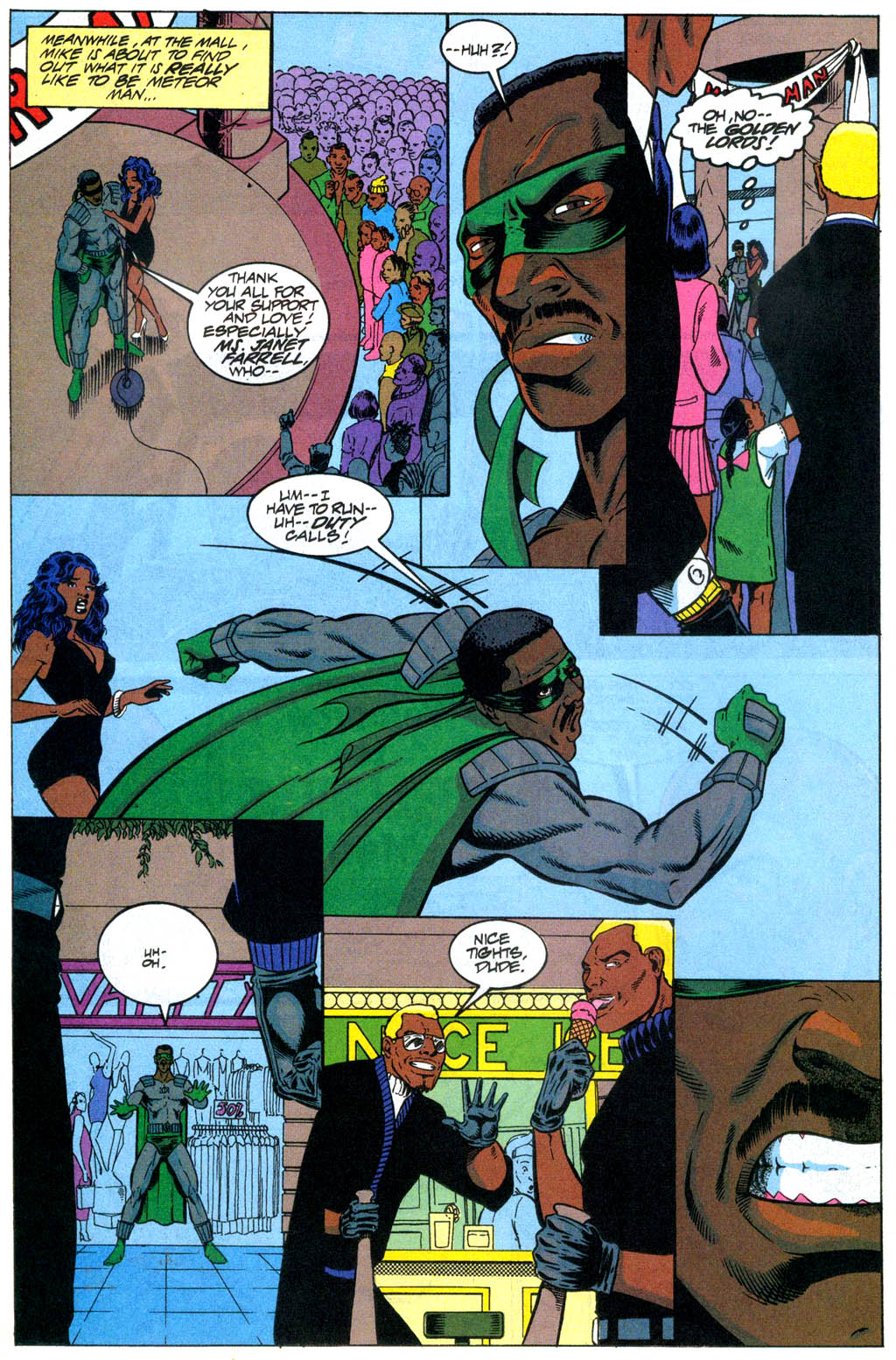 Read online Meteor Man The Movie comic -  Issue # Full - 40