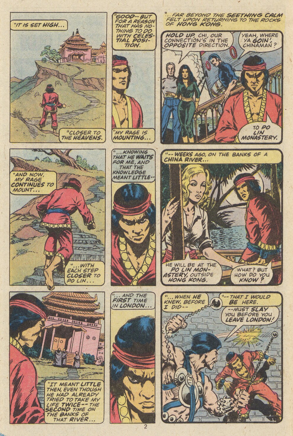 Read online Master of Kung Fu (1974) comic -  Issue #69 - 3